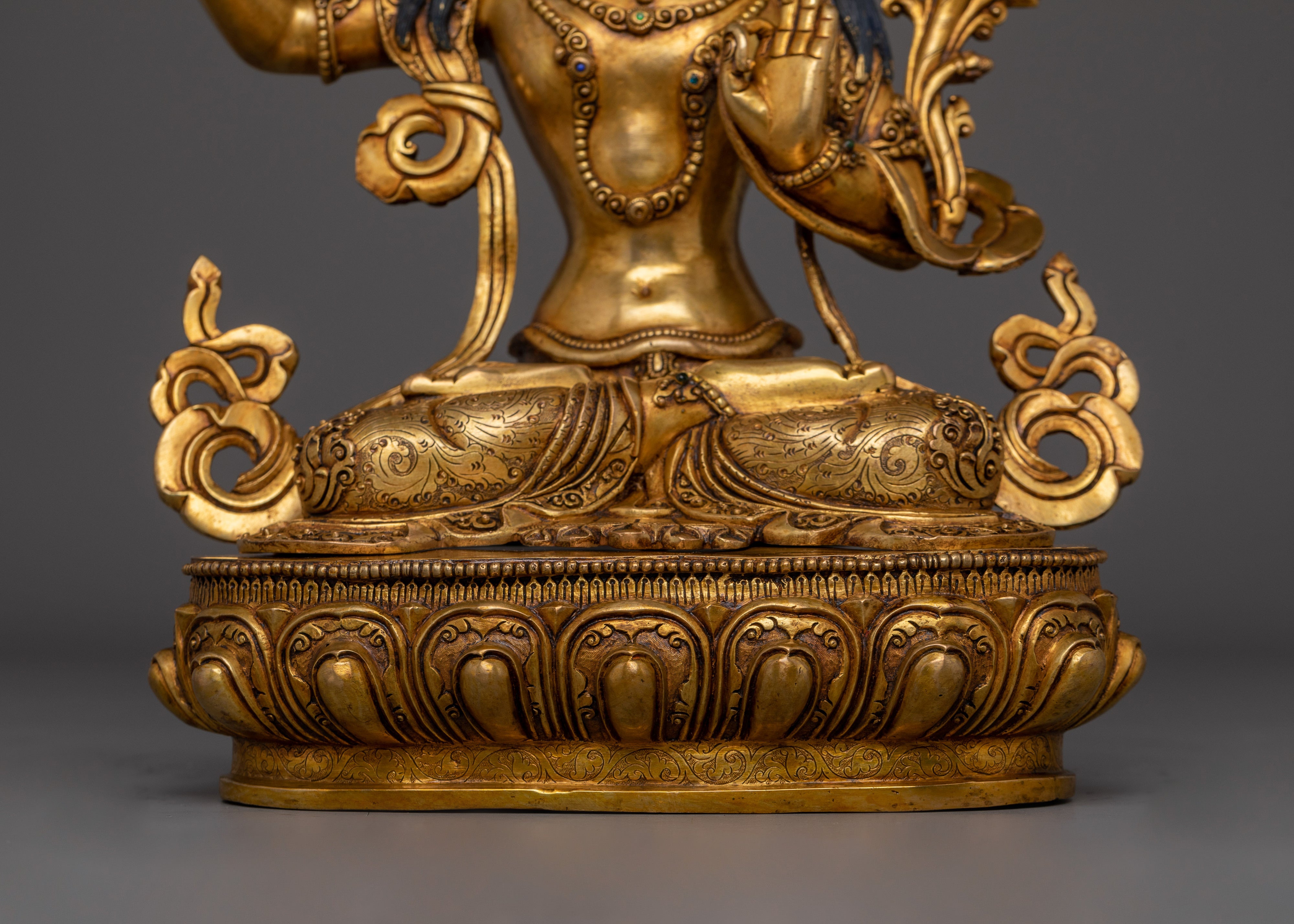 Flaming Sword Wielder Manjushri | Bodhisattva of Wisdom