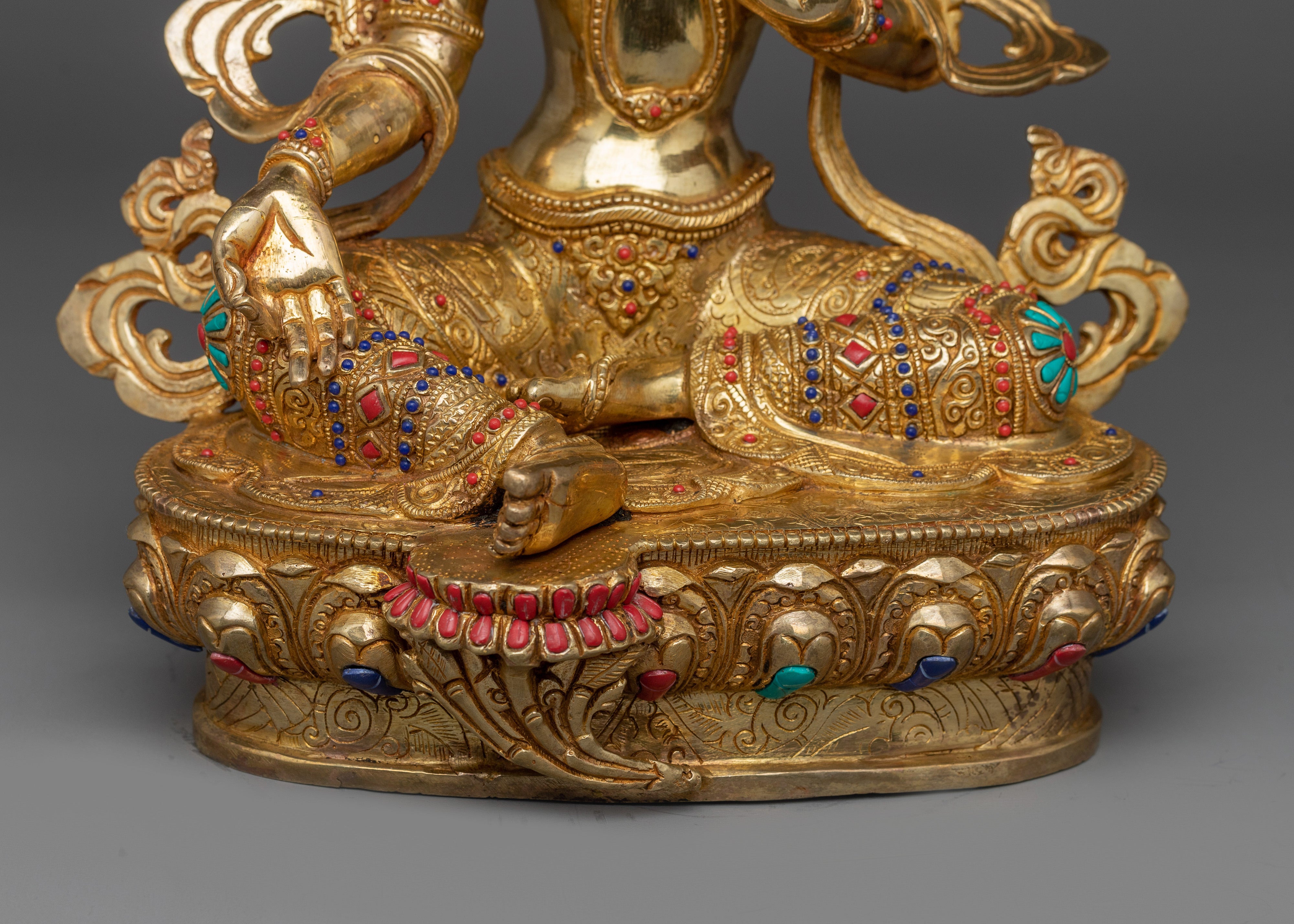 Sculpture of Mother of Liberation Green Tara | The Swift Savior of Compassion