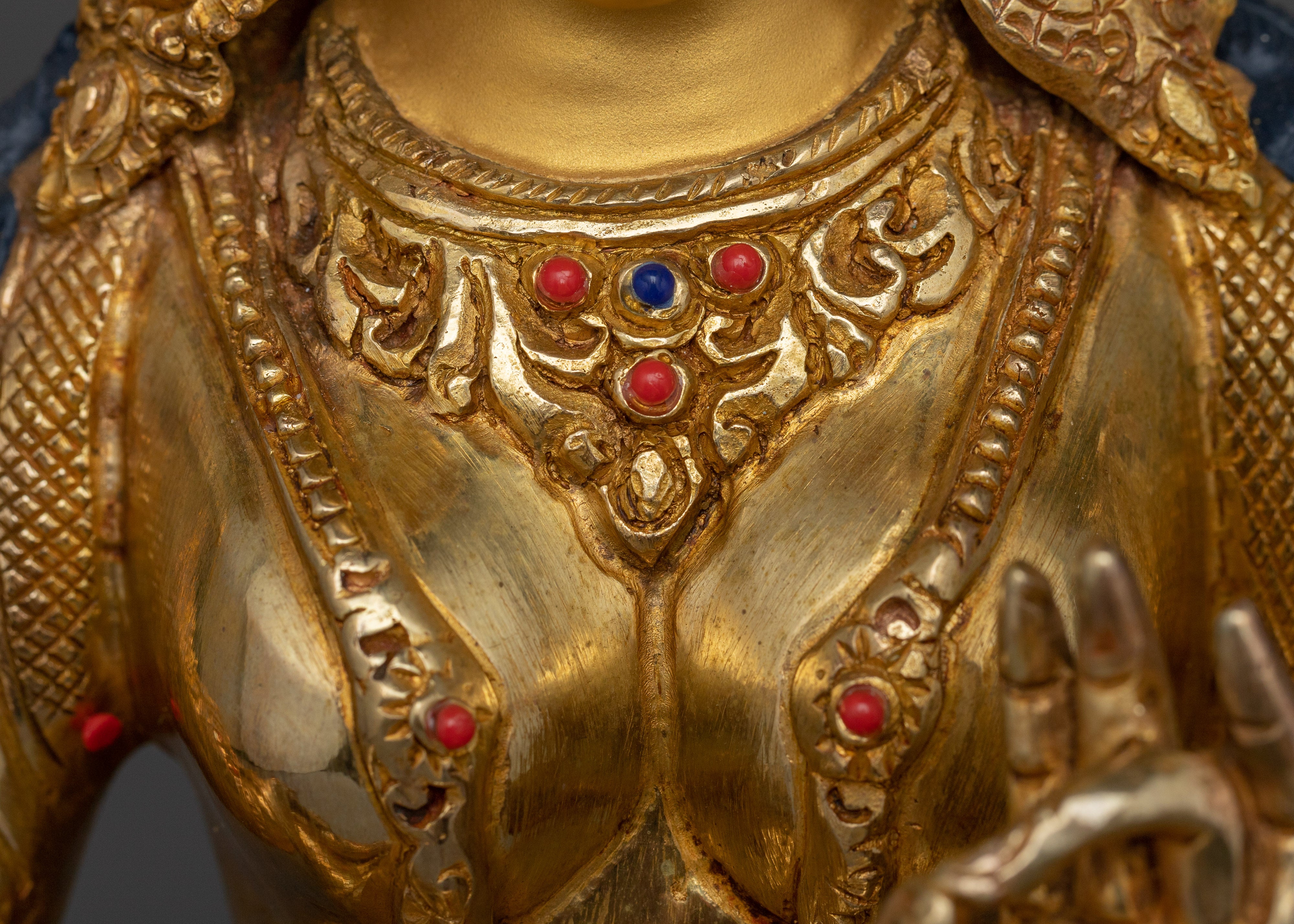 Sculpture of Mother of Liberation Green Tara | The Swift Savior of Compassion