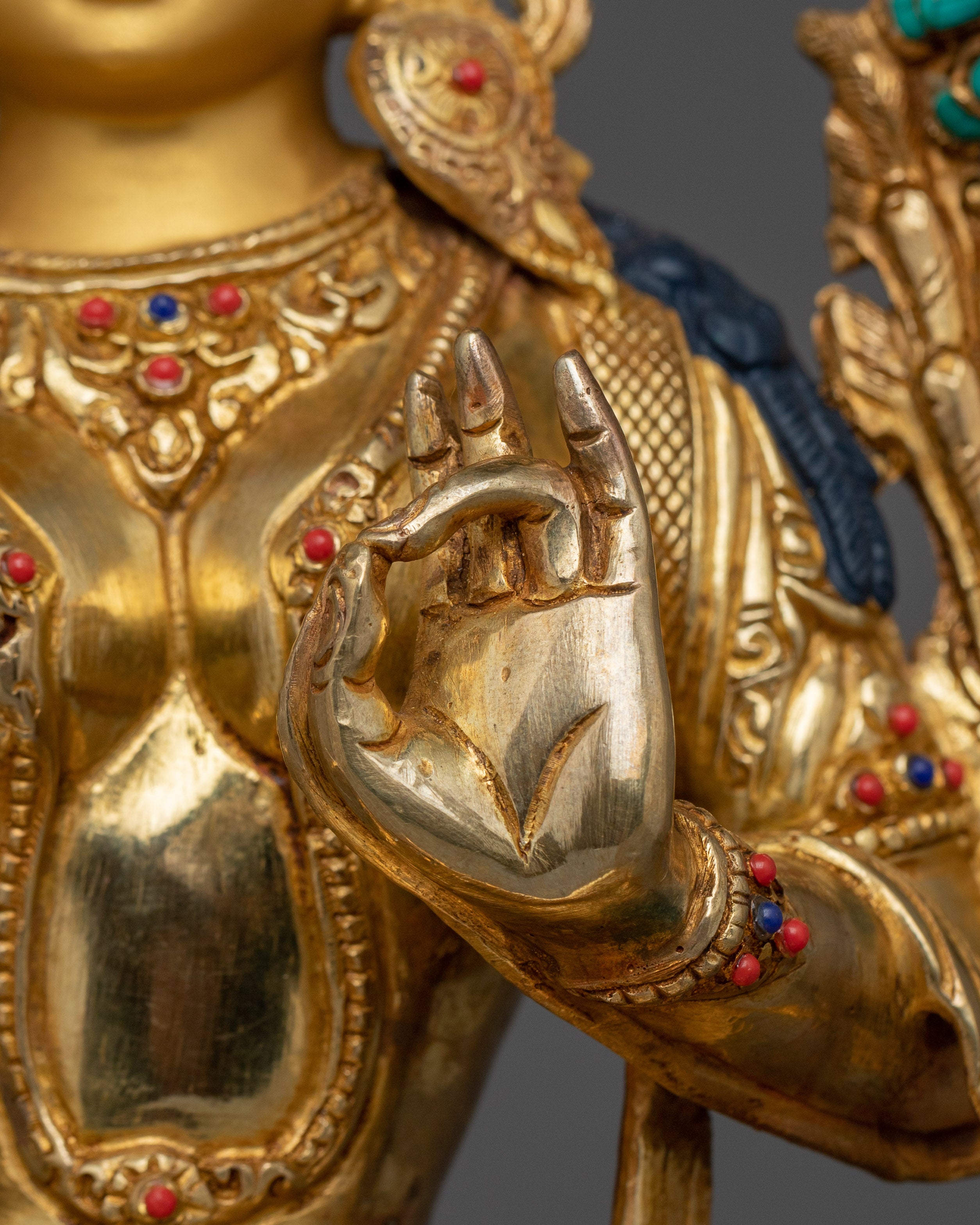 Sculpture of Mother of Liberation Green Tara | The Swift Savior of Compassion