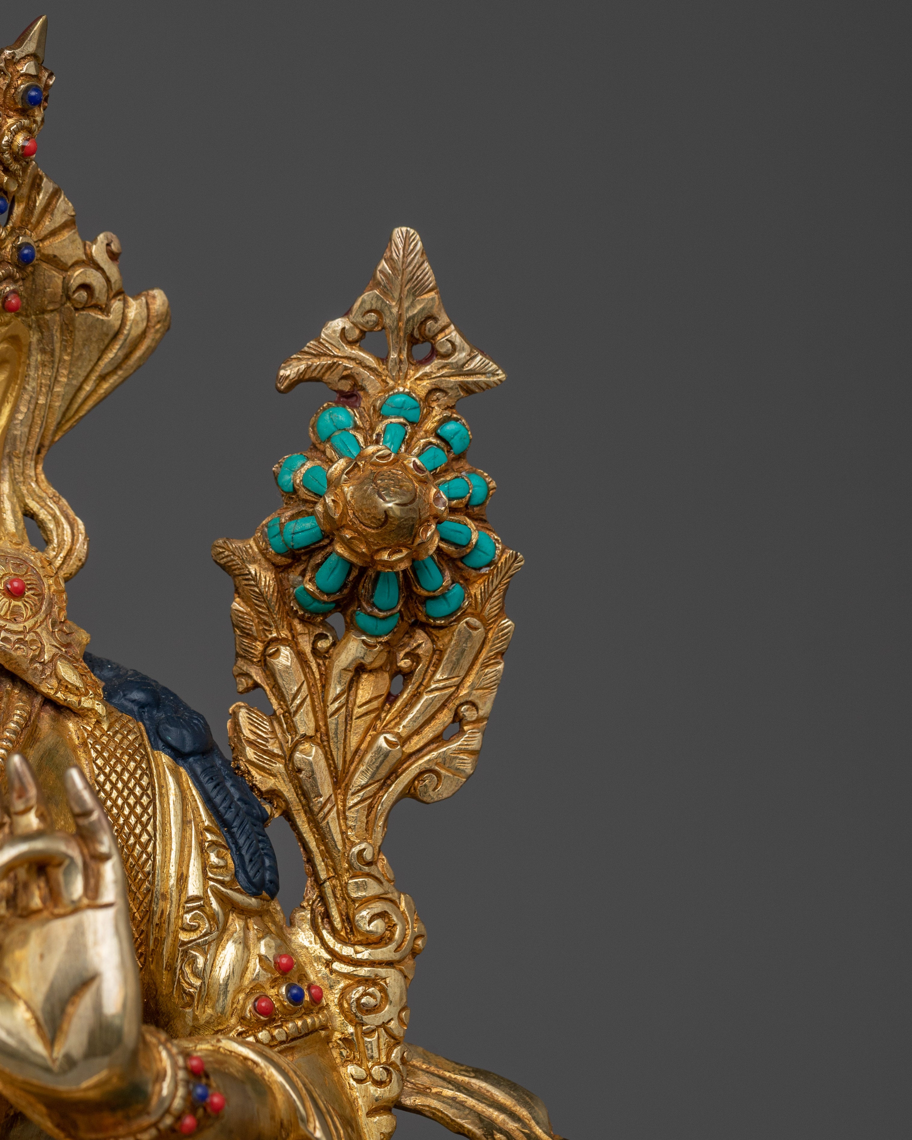 Sculpture of Mother of Liberation Green Tara | The Swift Savior of Compassion