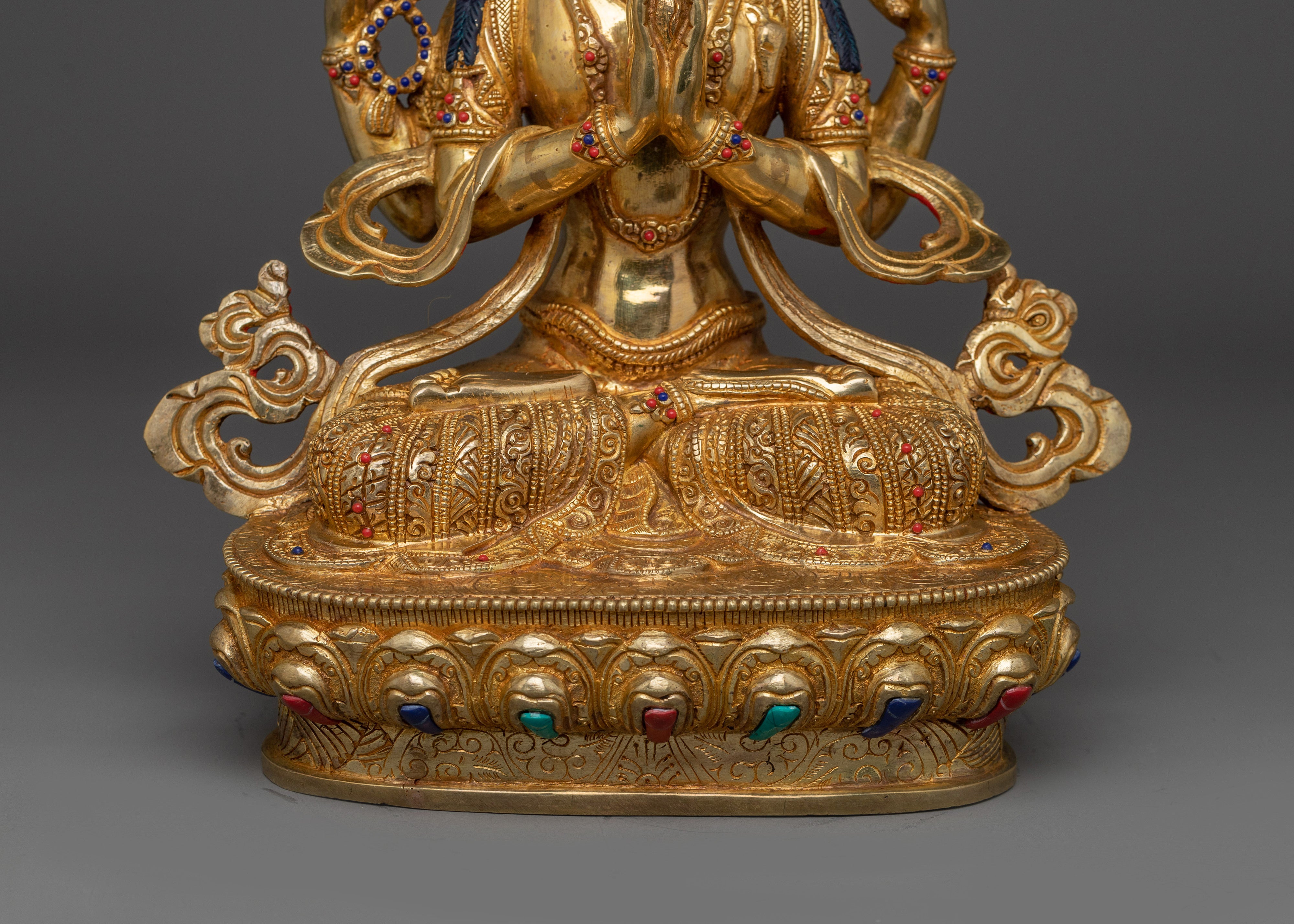 Tear of Compassion Chenrezig Statue | Traditional Artwork