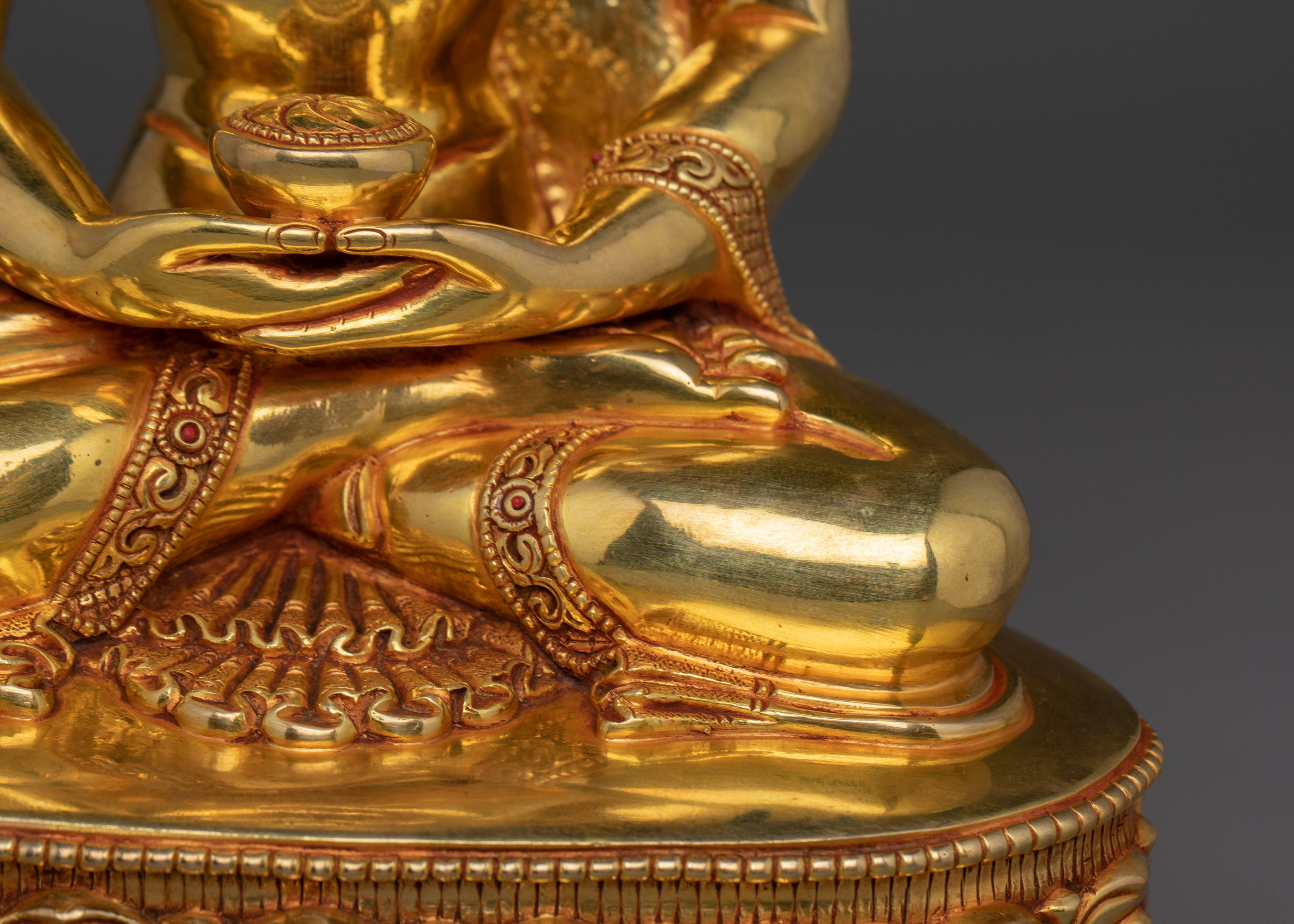 Sukhavati Ruler Amitabha Buddha | Altar Decor for Meditation