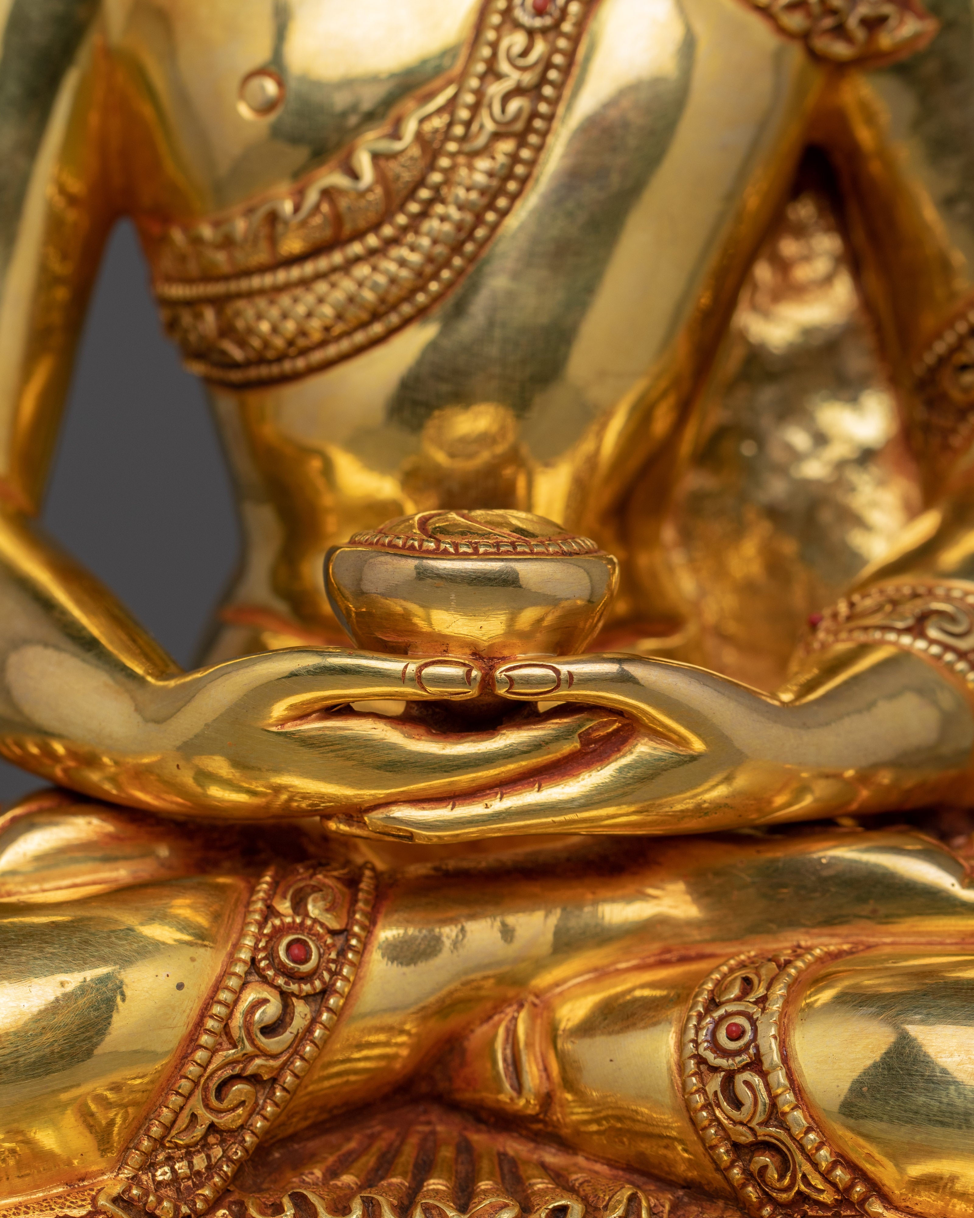 Sukhavati Ruler Amitabha Buddha | Altar Decor for Meditation