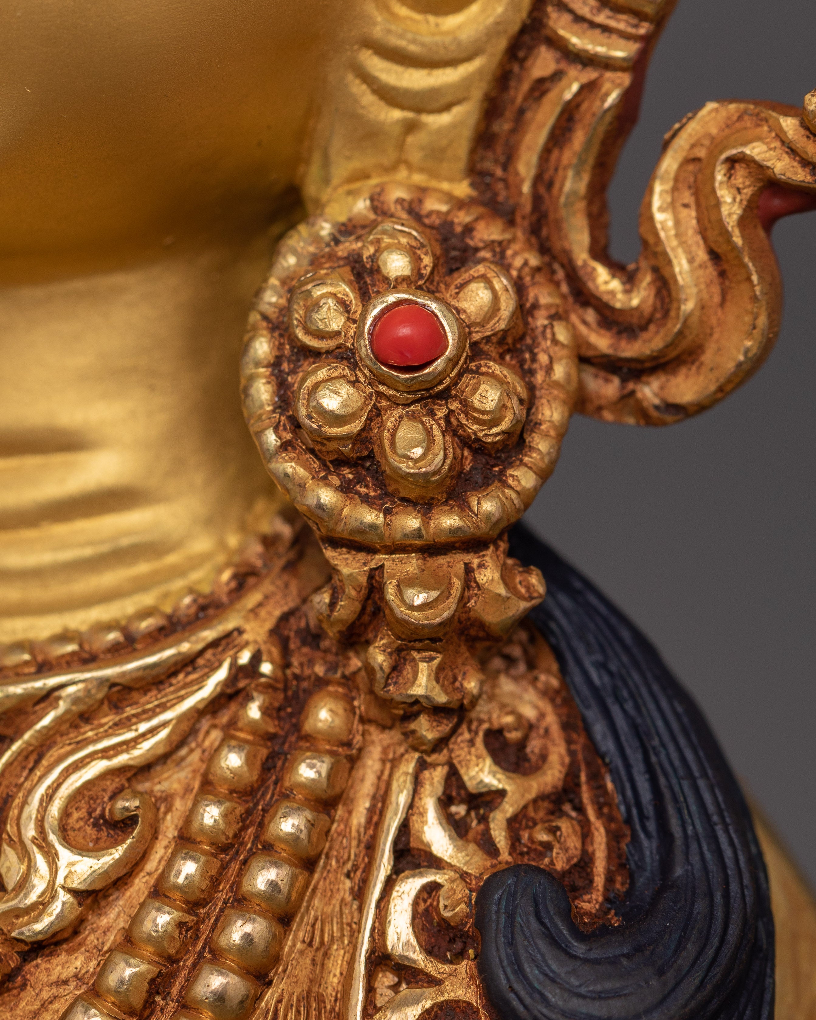 Tibetan Sacred Sculpture of Chenrezig | The Bodhisattva of Boundless Compassion