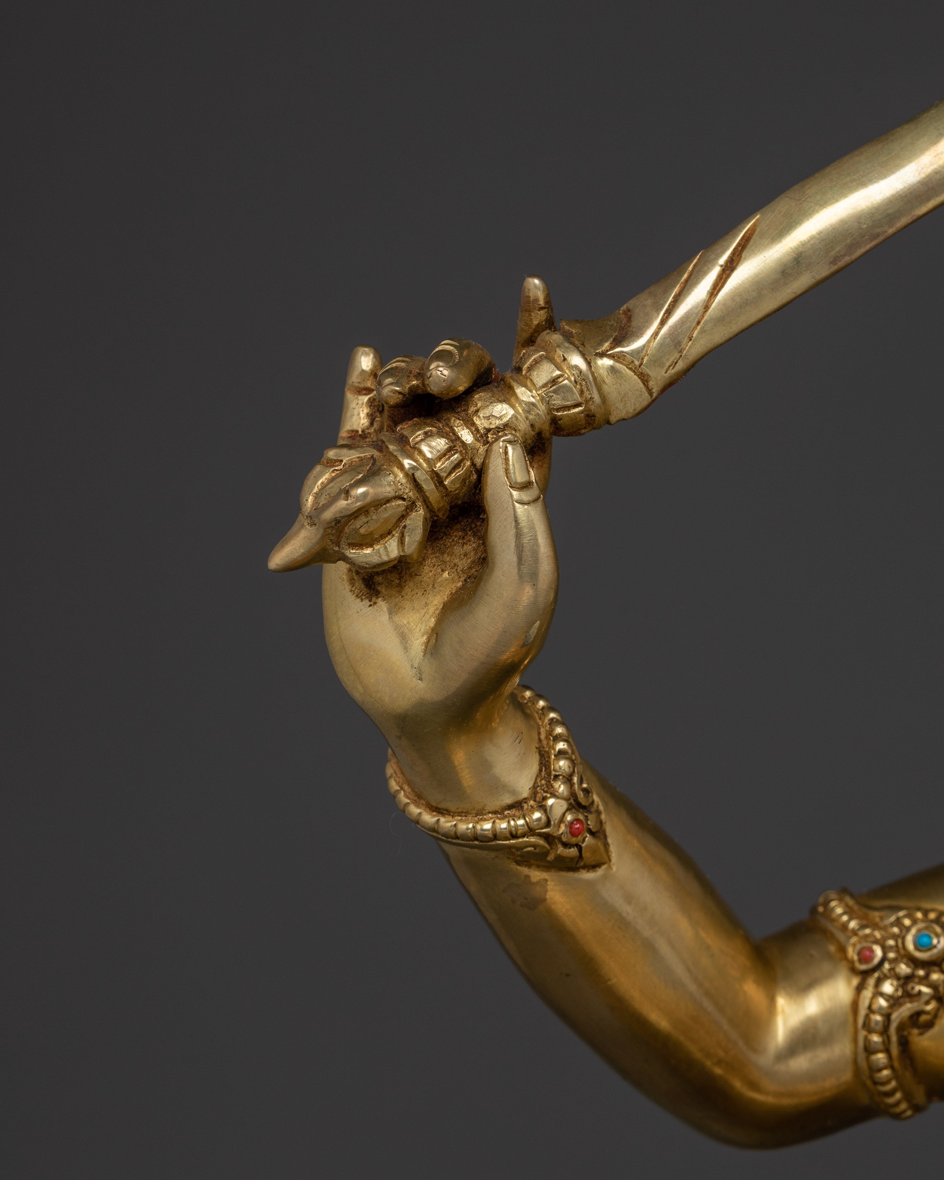 Handmade Bodhisattva of Supreme Wisdom Manjushri | Path of Clear Understanding