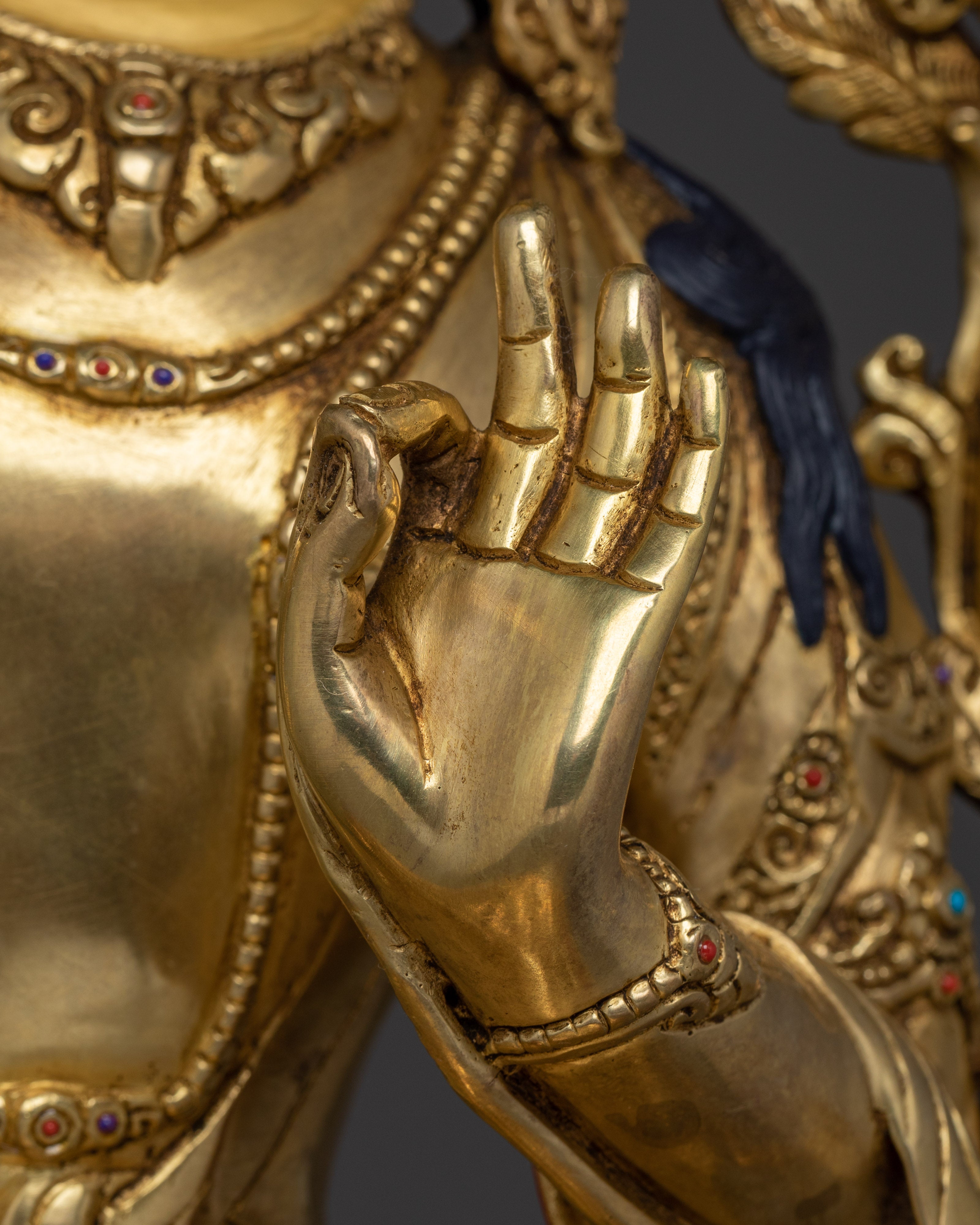 Handmade Bodhisattva of Supreme Wisdom Manjushri | Path of Clear Understanding