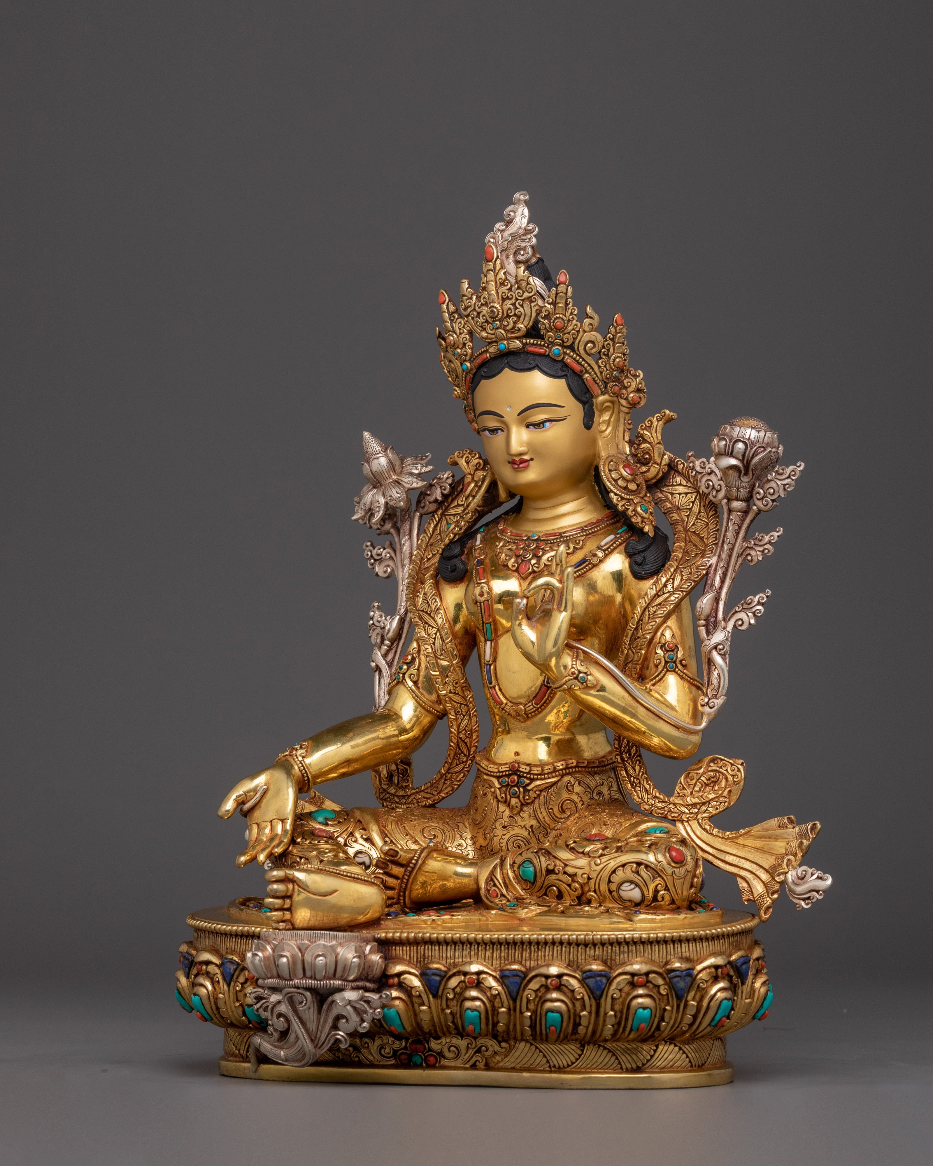 Buddhas' Mother Green Tara Statue | Also known as Shyama Tara