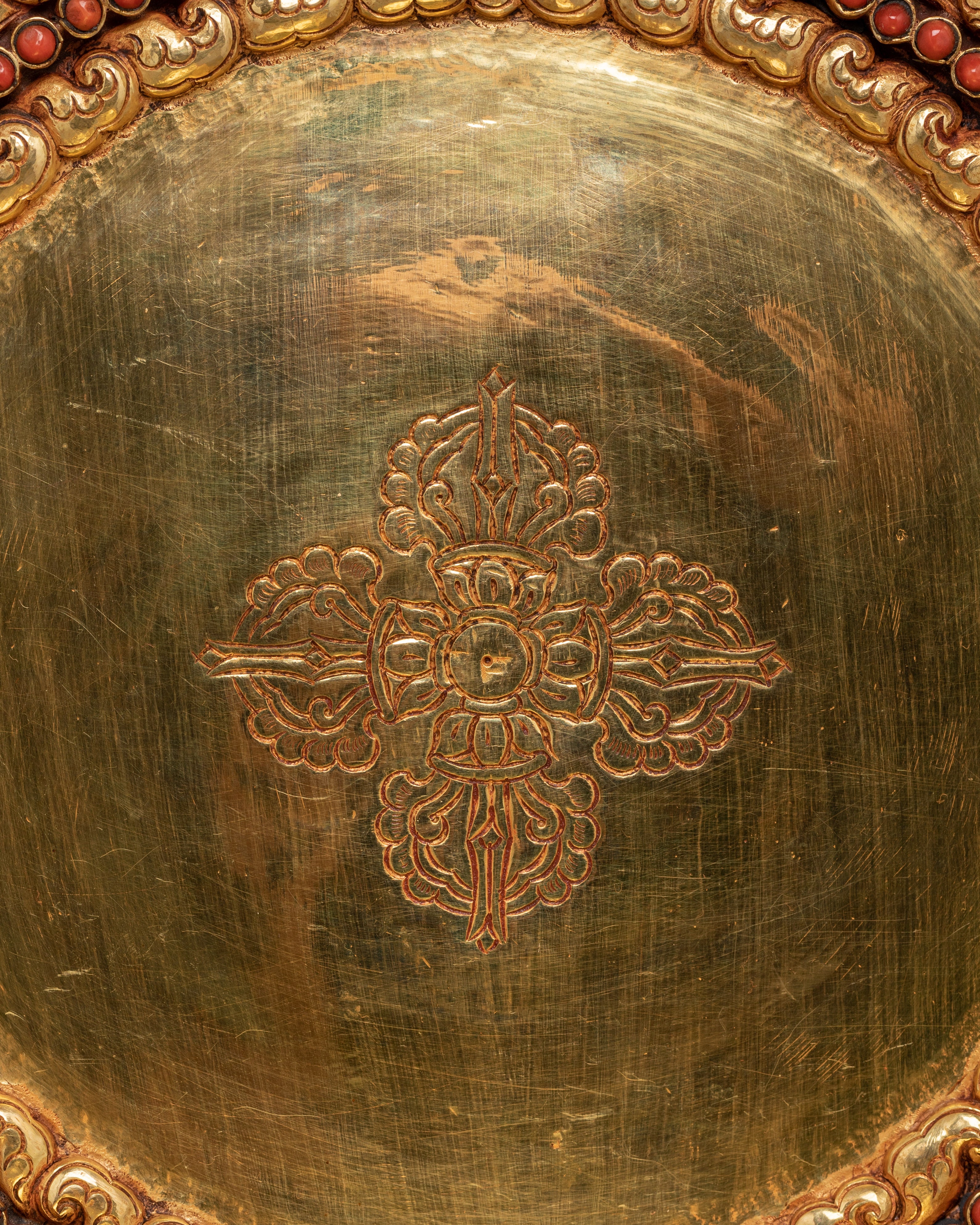 Buddhist Handcrafted Throne | Throne for Enhancing Statues Presence