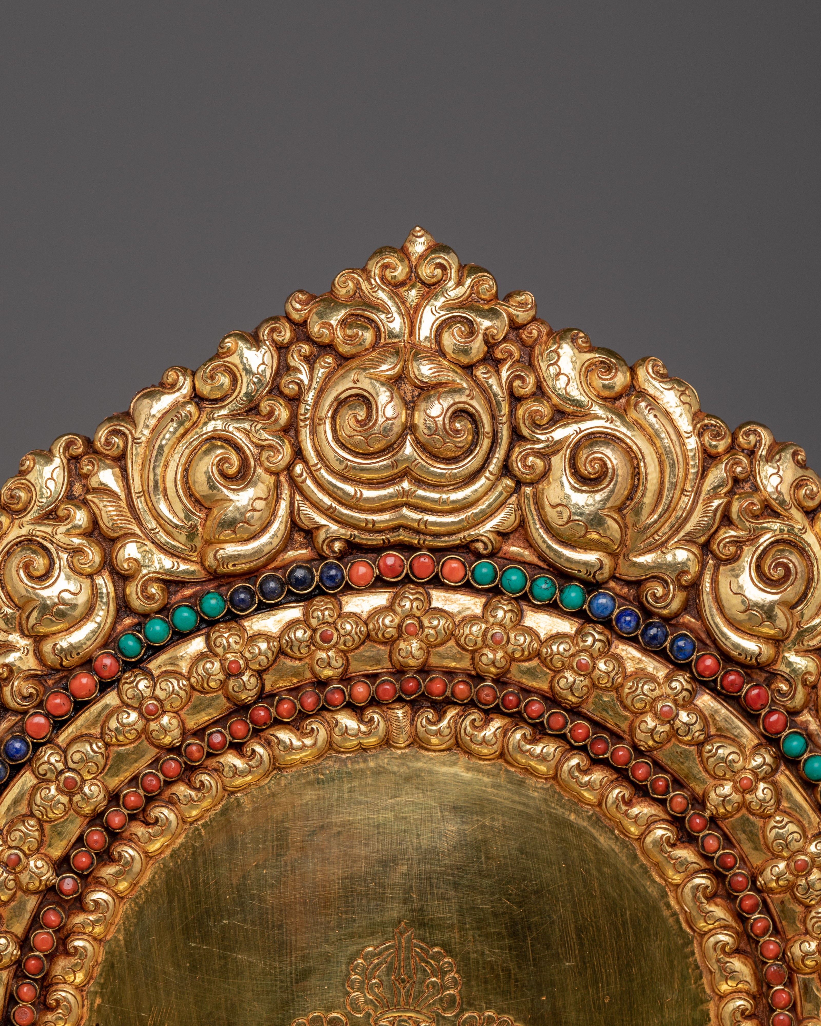 Buddhist Handcrafted Throne | Throne for Enhancing Statues Presence