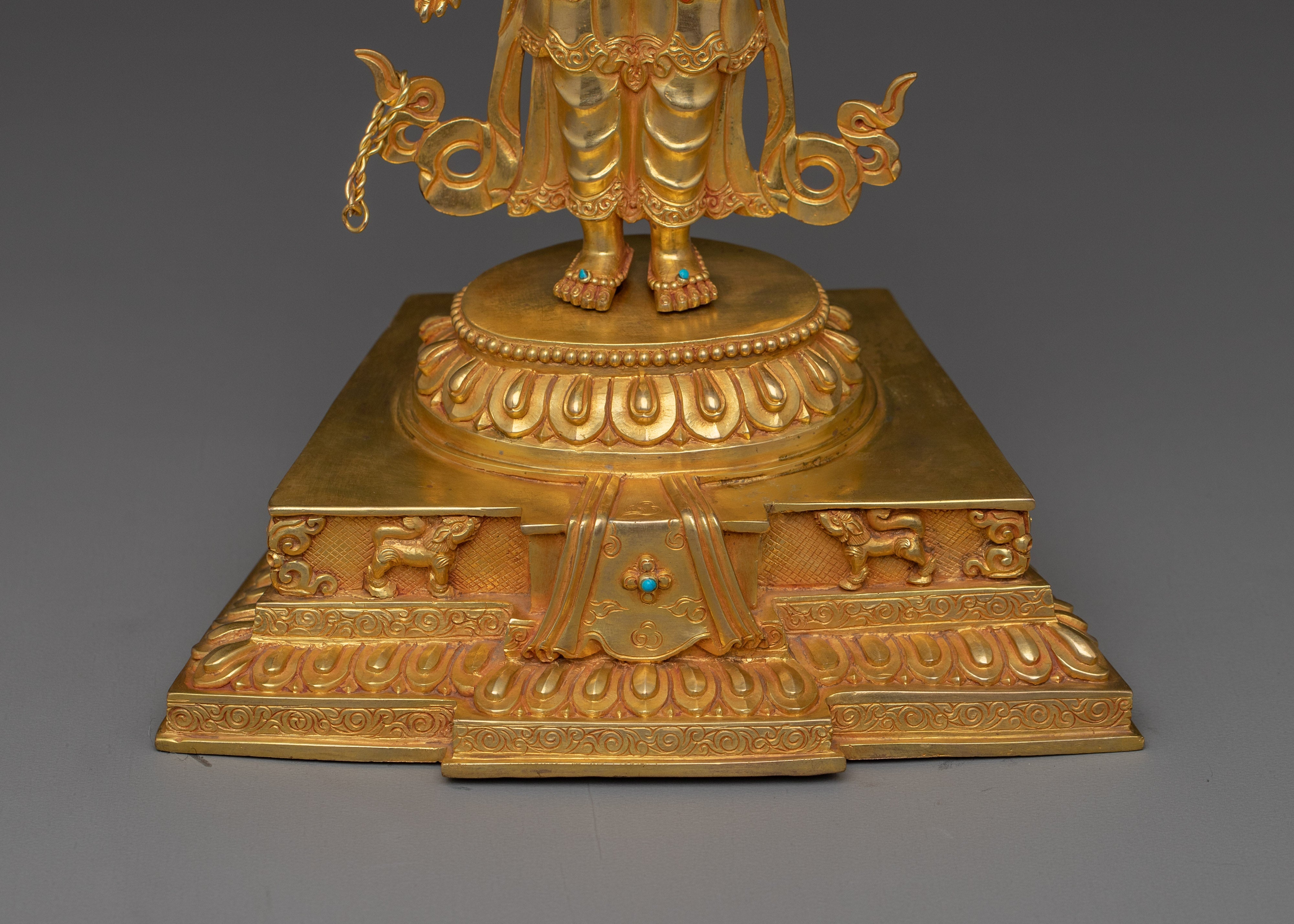 Statue of Amoghapasa Lokeshwora | Multi-armed form of Avalokiteshvara
