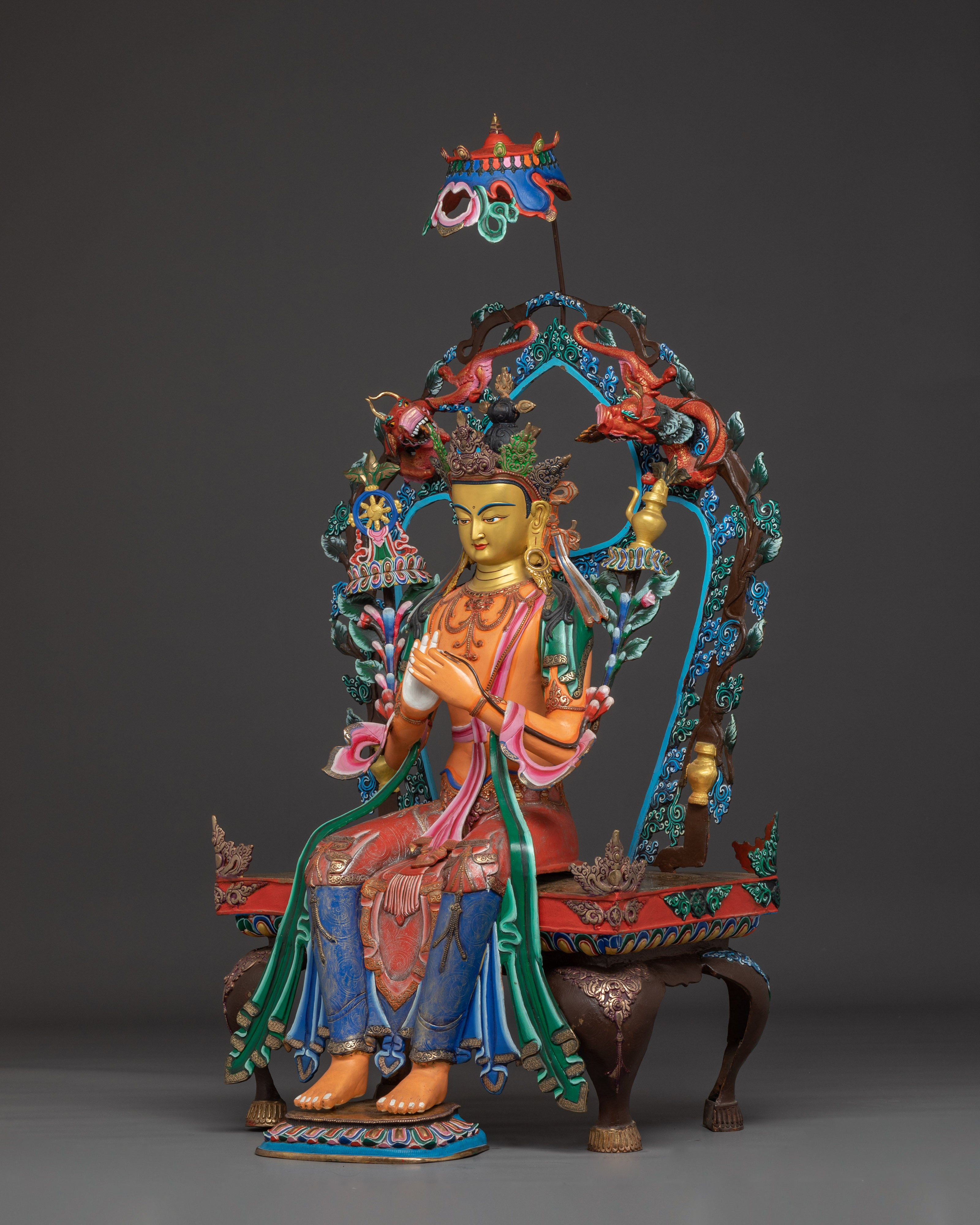 Divine Sculpture of Maitreya Buddha | The Buddha of the Future