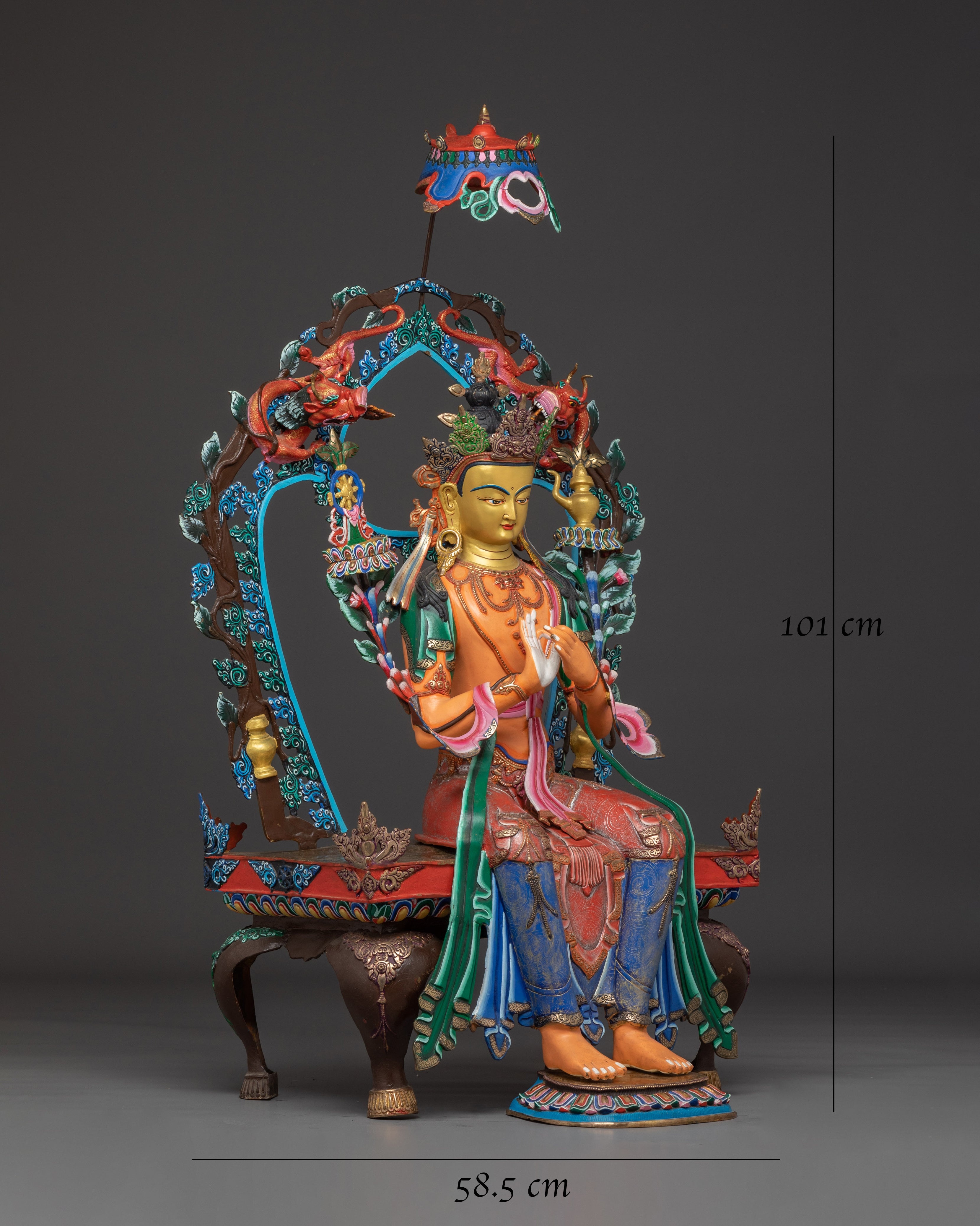 divine-sculpture-of-maitreya-buddha