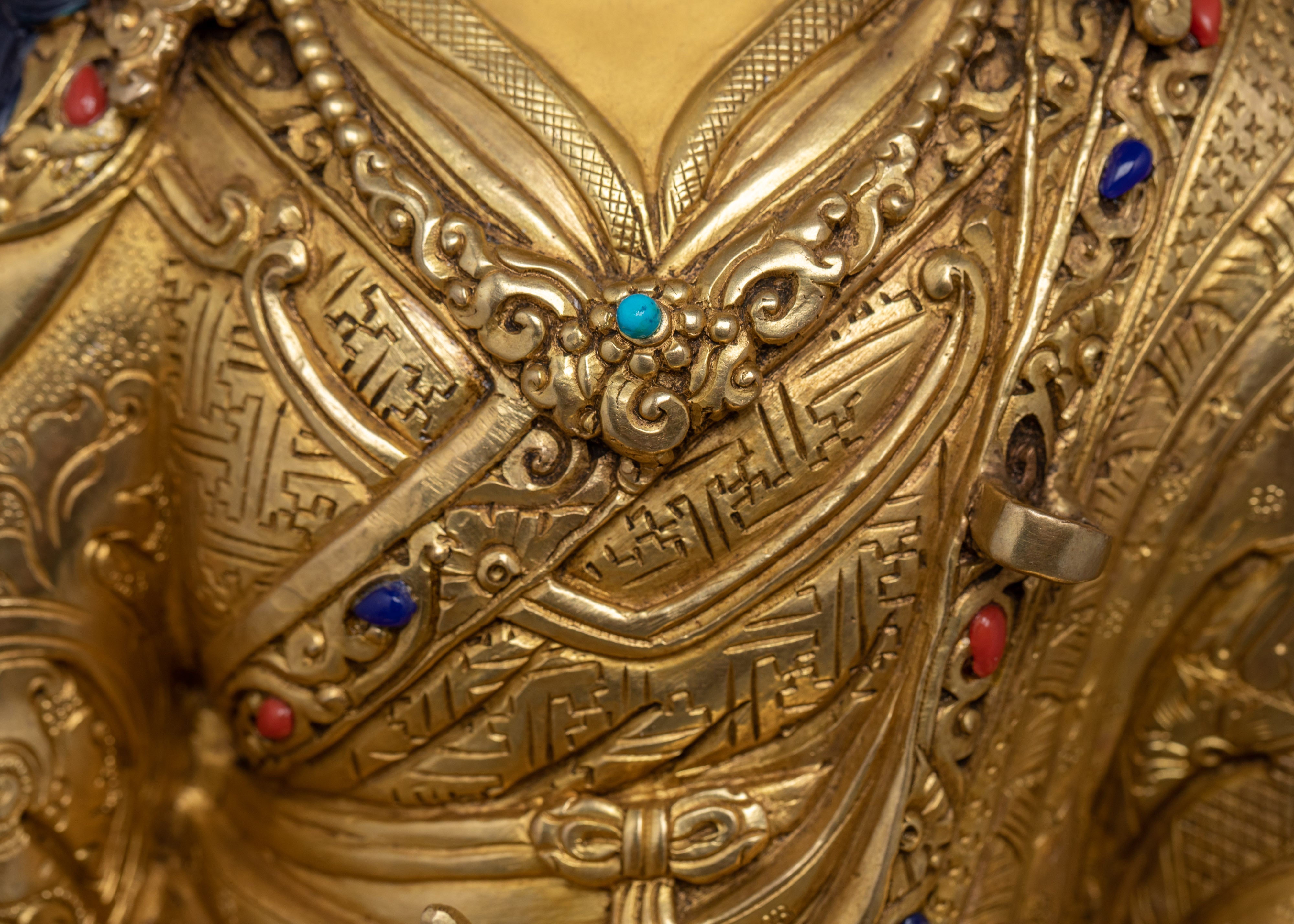 Precious Guru Rinpoche Handmade Statue | Lotus Born Padmasambhava