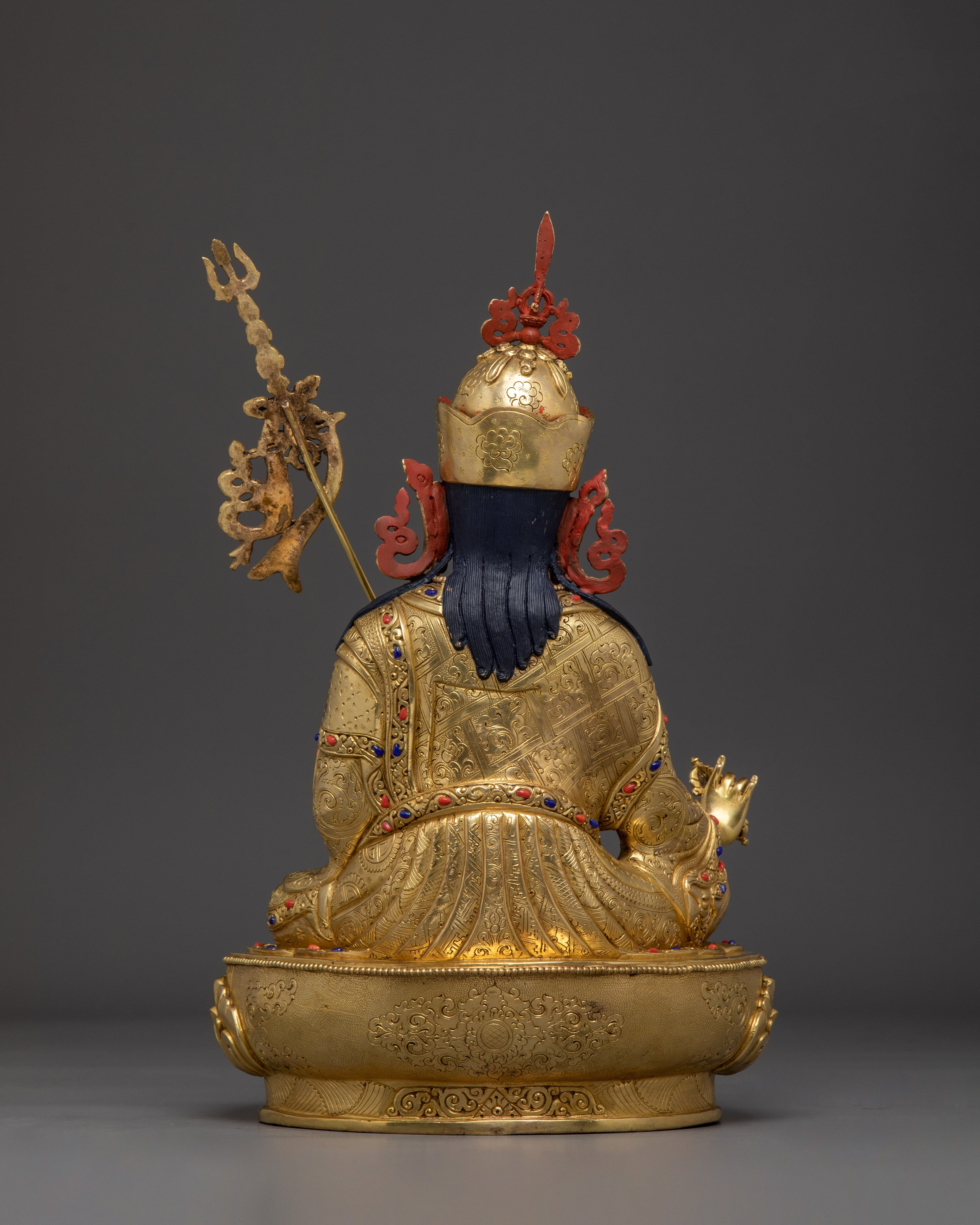 Precious Guru Rinpoche Handmade Statue | Lotus Born Padmasambhava