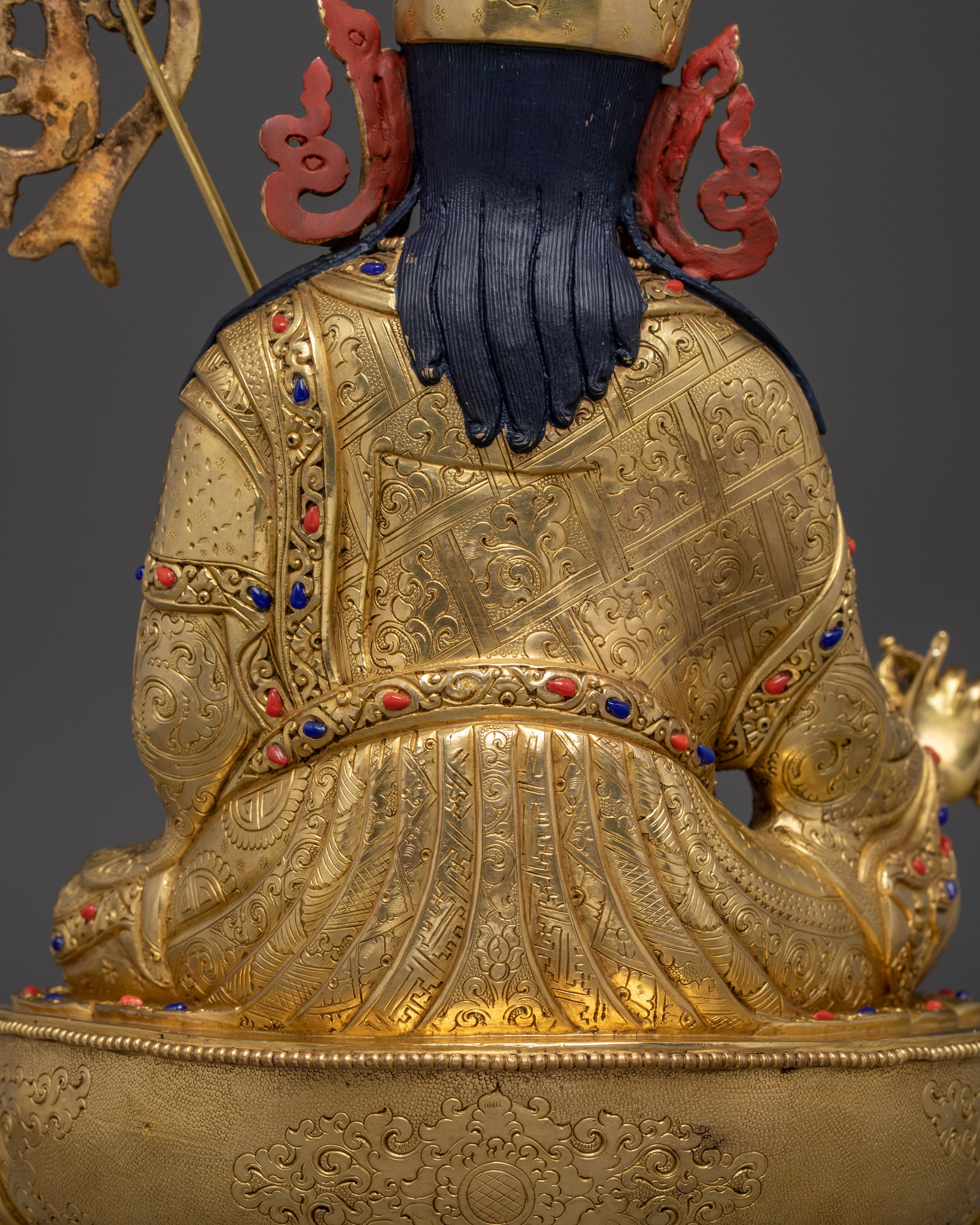 Precious Guru Rinpoche Handmade Statue | Lotus Born Padmasambhava