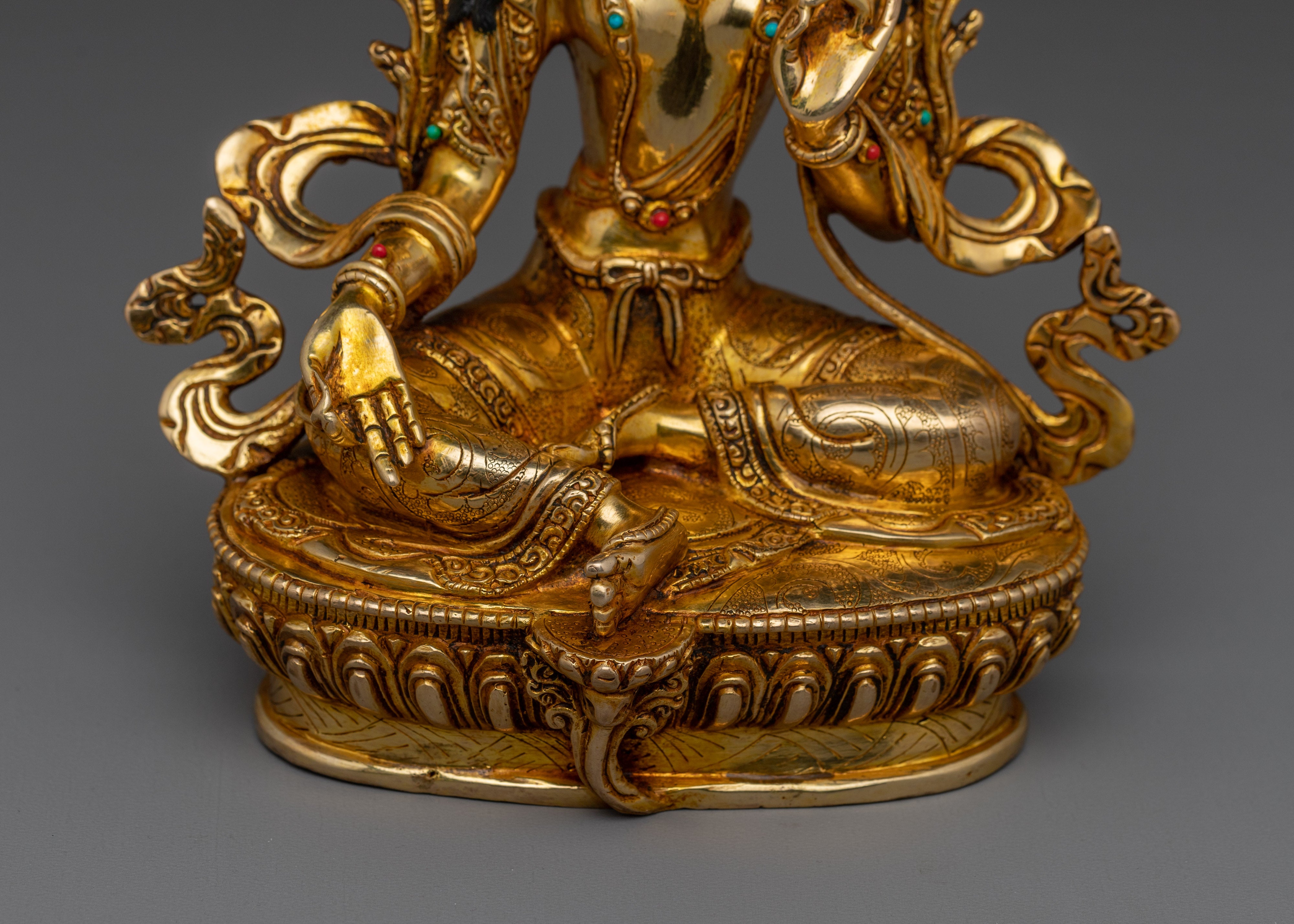 Lotus of Enlightenment Green Tara | The Swift Savior of Compassion