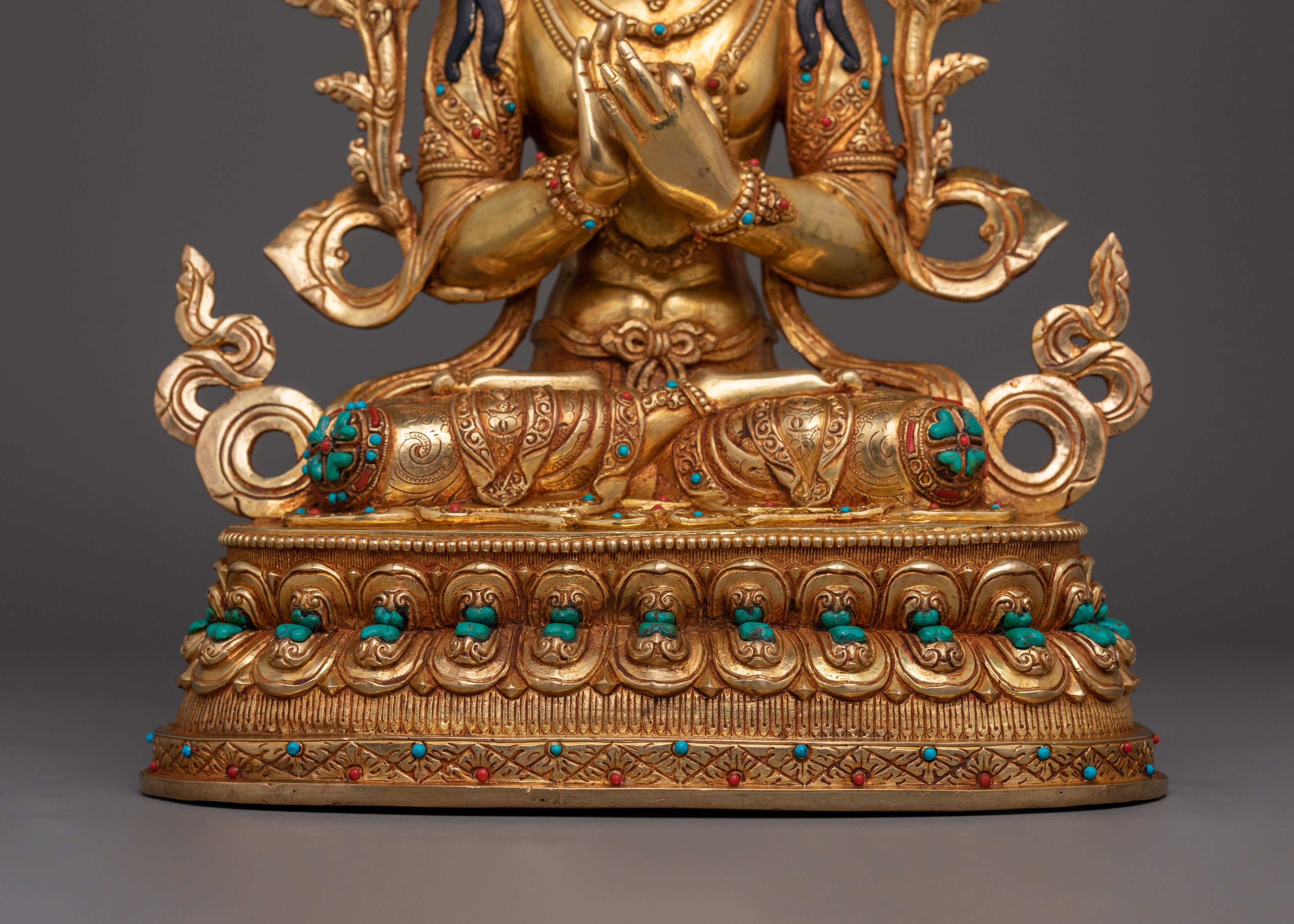 Youthful Energy of White Manjushri | Bodhisattva of Pure Wisdom