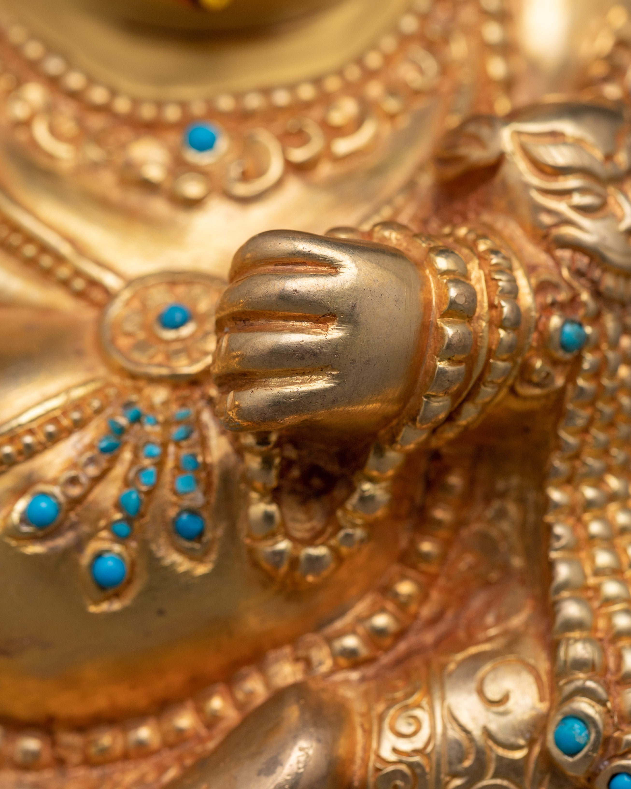 Lord of Abundance Dzambhala Statue | Guardian of Wealth