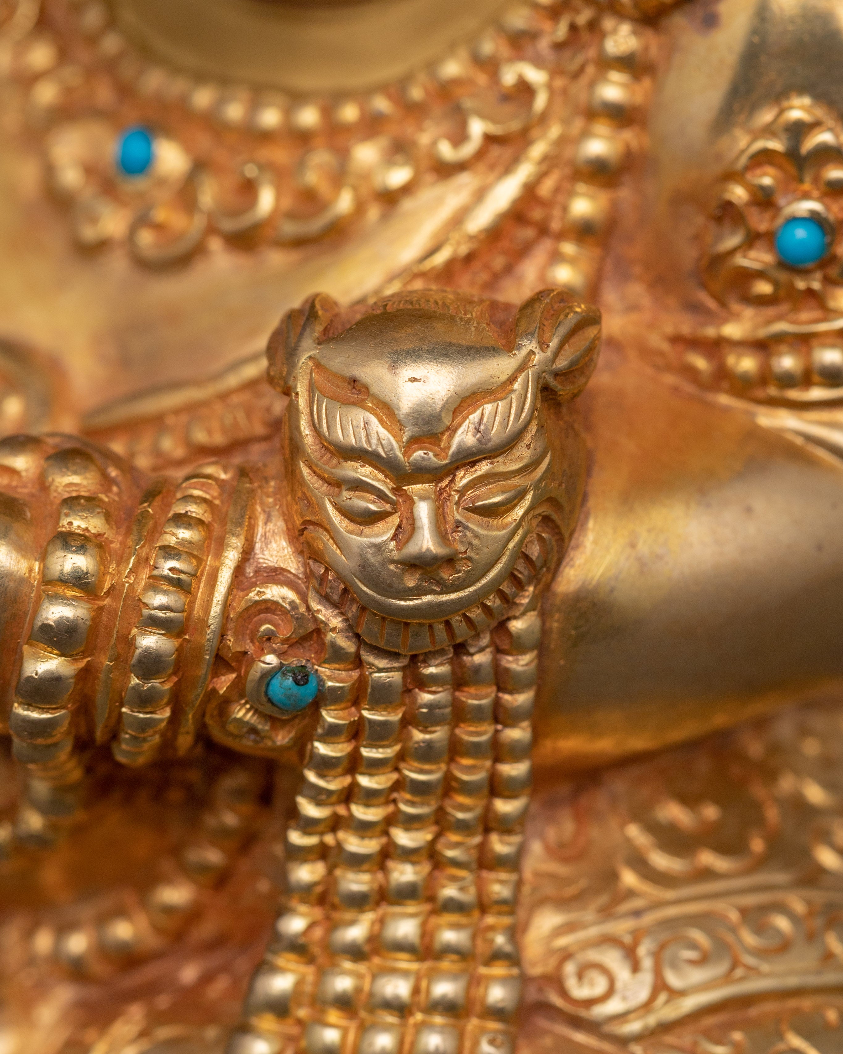 Lord of Abundance Dzambhala Statue | Guardian of Wealth