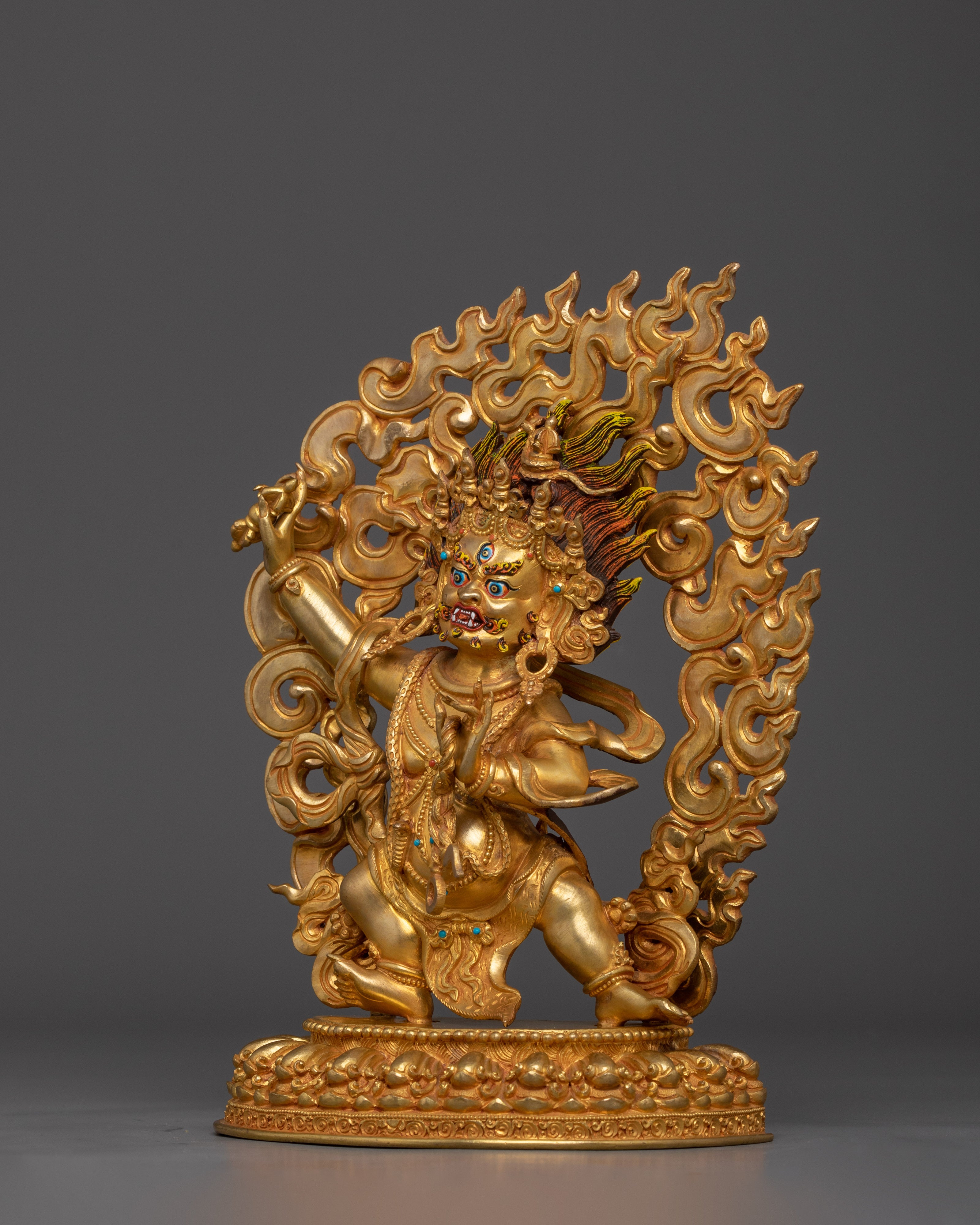 Chana Dorje Handcrafted Statue | Vajrapani - Wrathful Bodhisattva