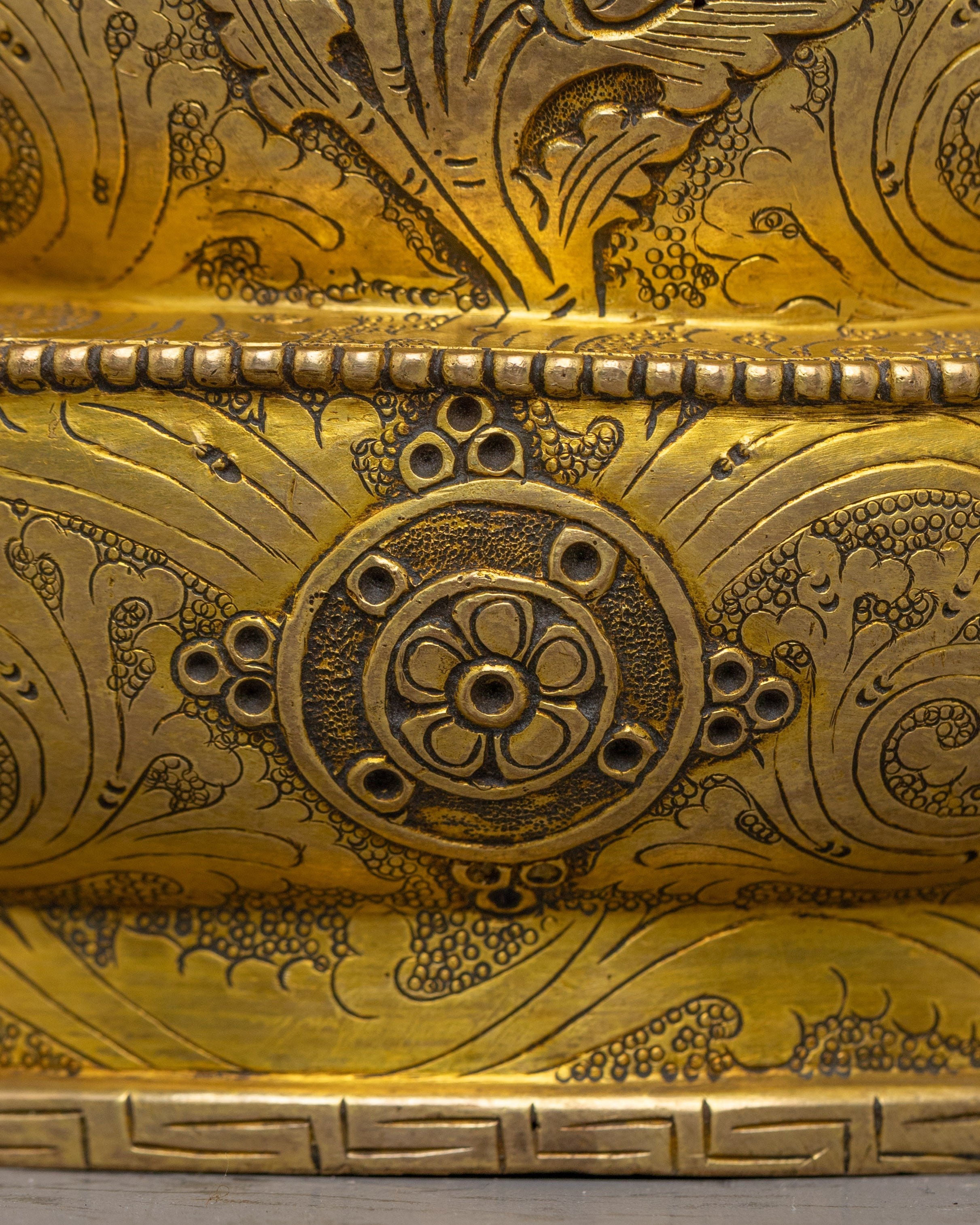 24k Gold Gilded Statue of Amitayus | Buddha of Infinite Life