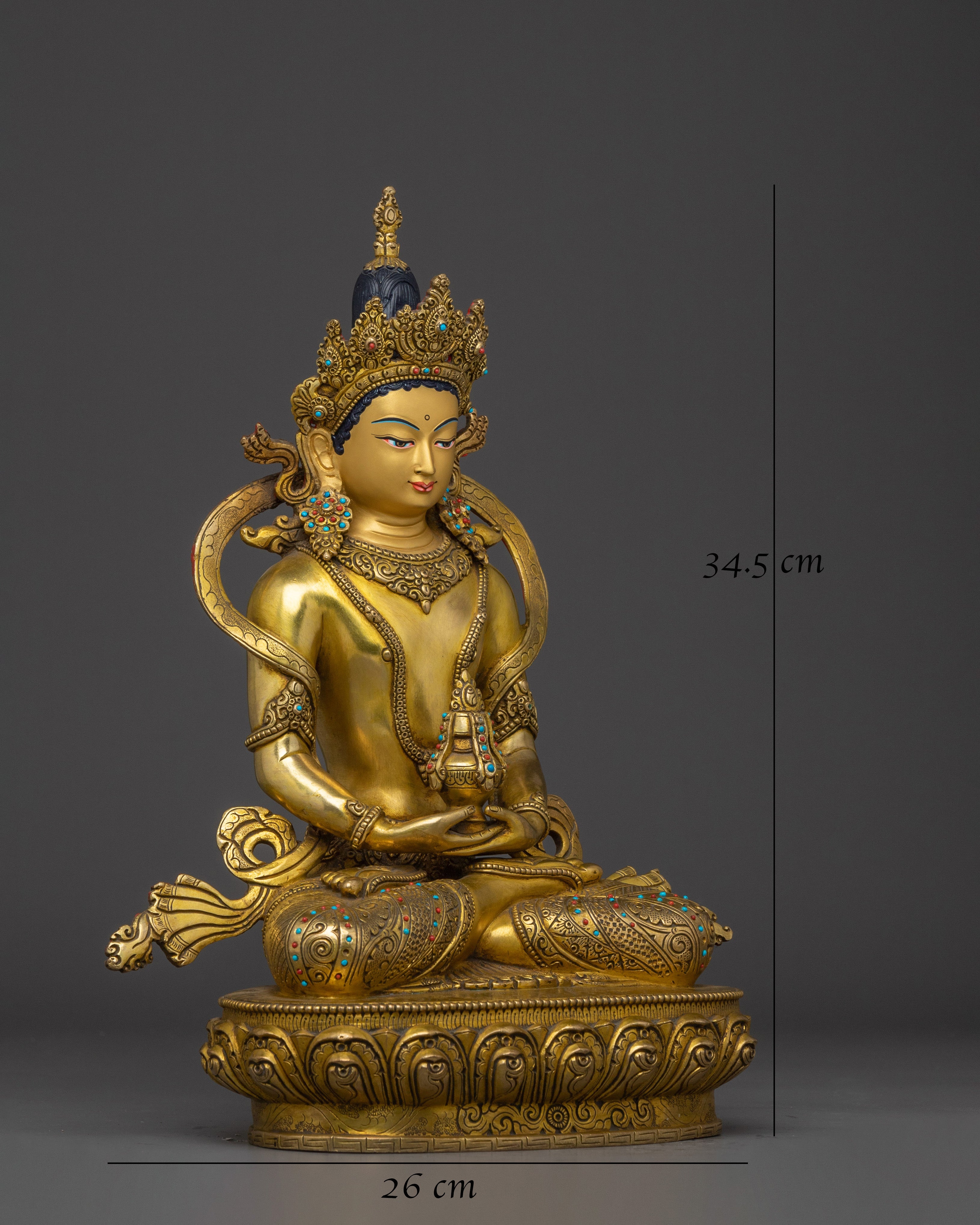 24k-gold-gilded-statue-of-amitayus