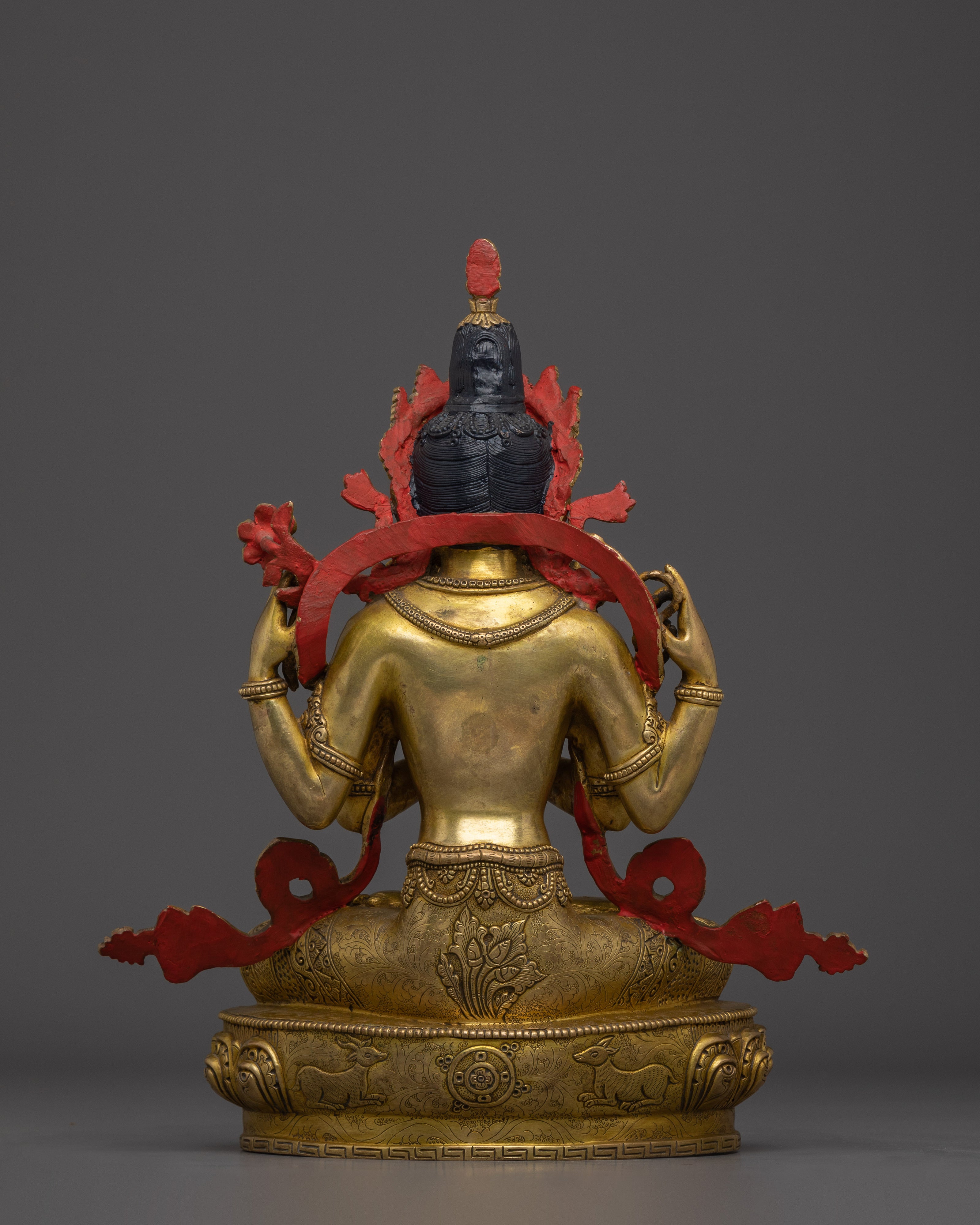 Embodiment of Boundless Compassion Chenrezig Statue | Avalokiteshvara Sculpture