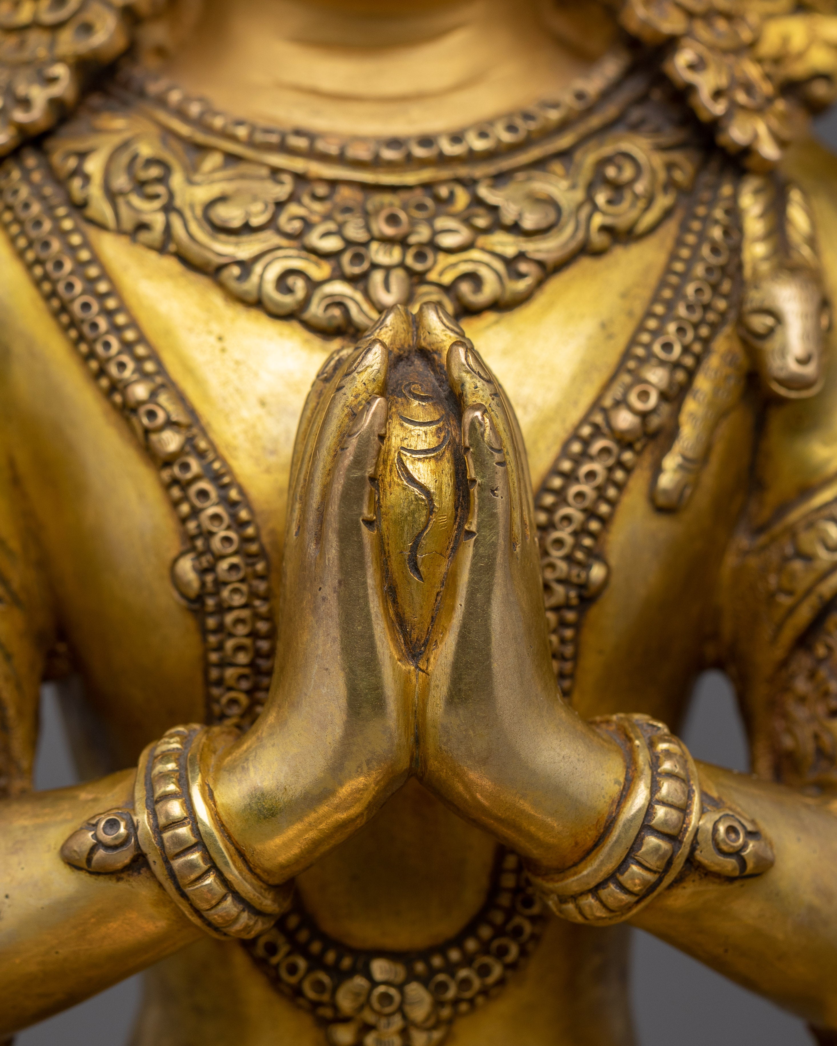 Embodiment of Boundless Compassion Chenrezig Statue | Avalokiteshvara Sculpture