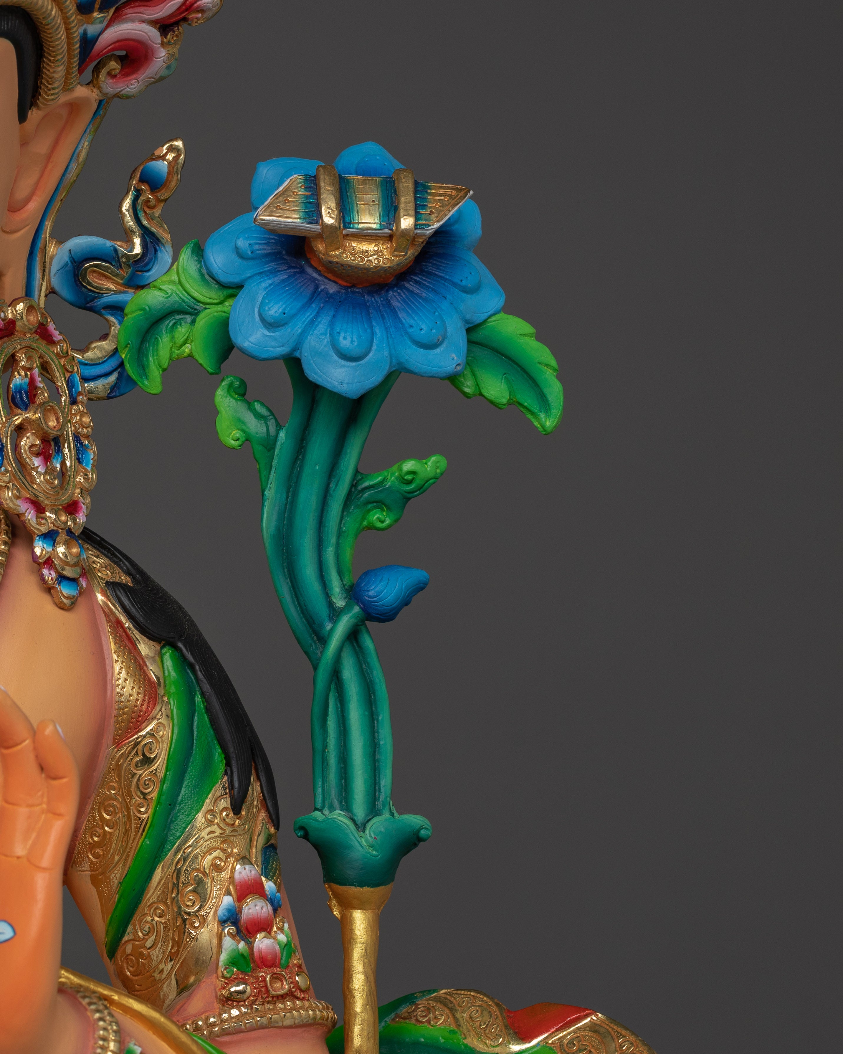 Noble Bodhisattva Manjushri Statue | Embodiment of Wisdom