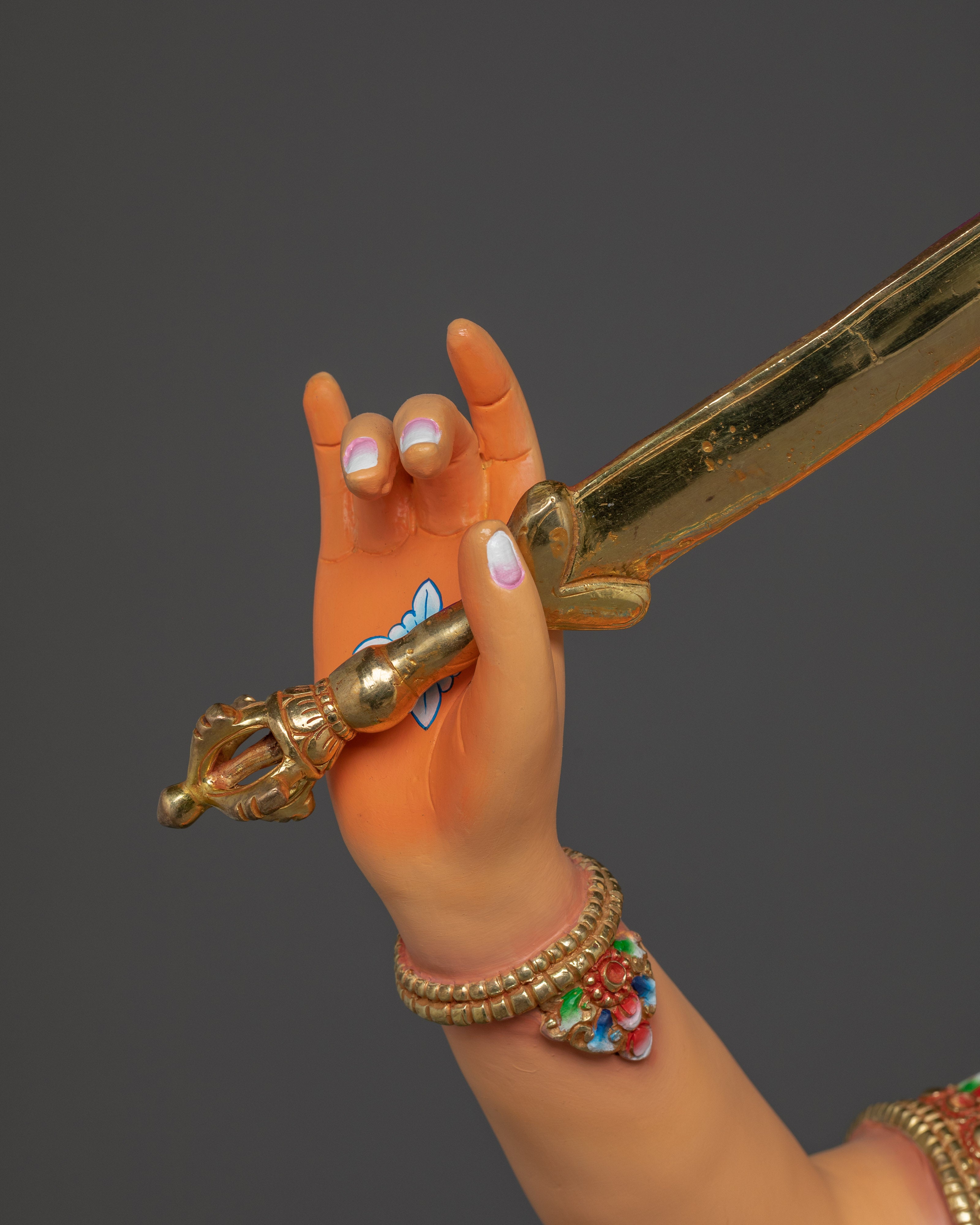 Noble Bodhisattva Manjushri Statue | Embodiment of Wisdom