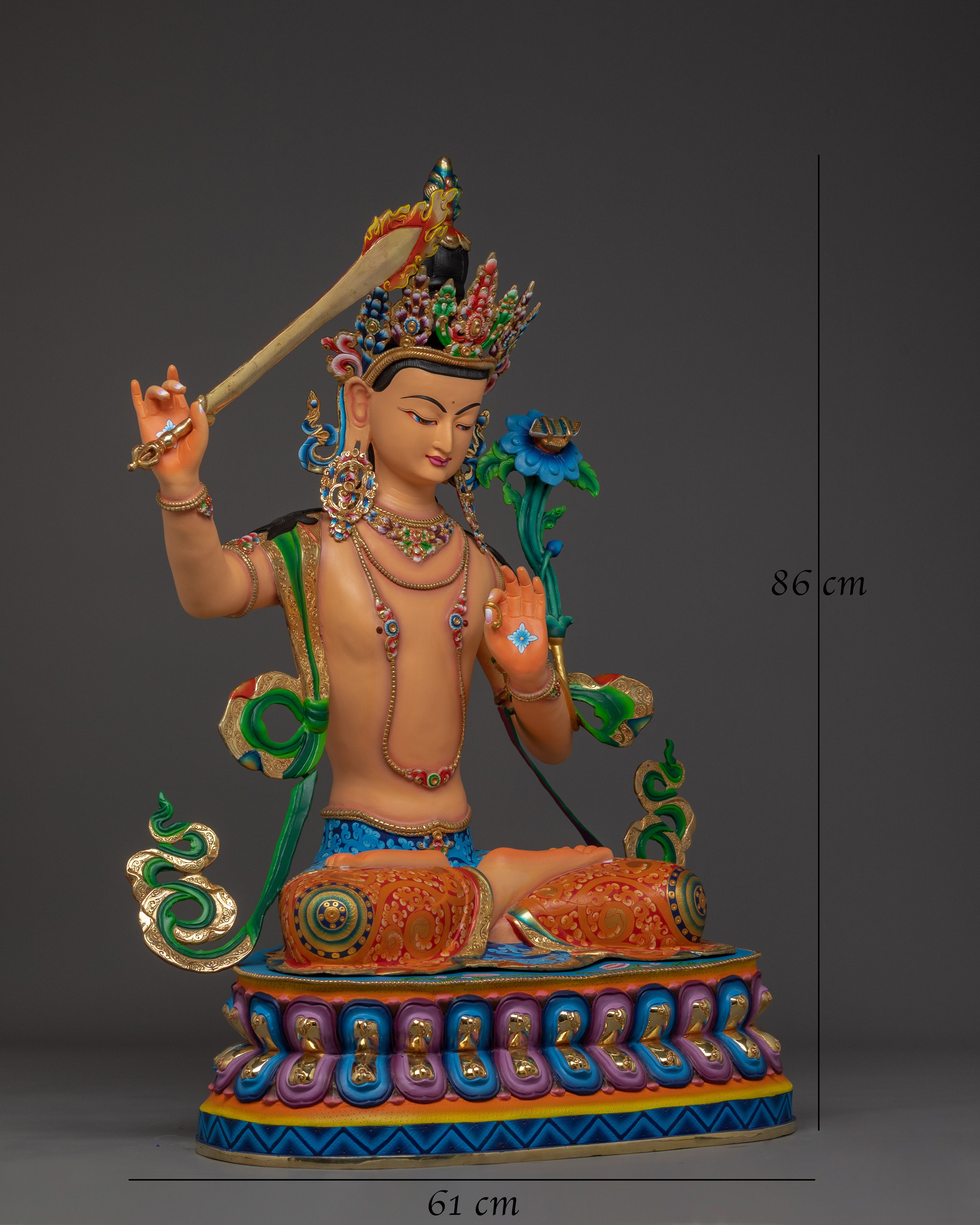noble-bodhisattva-manjushri-statue