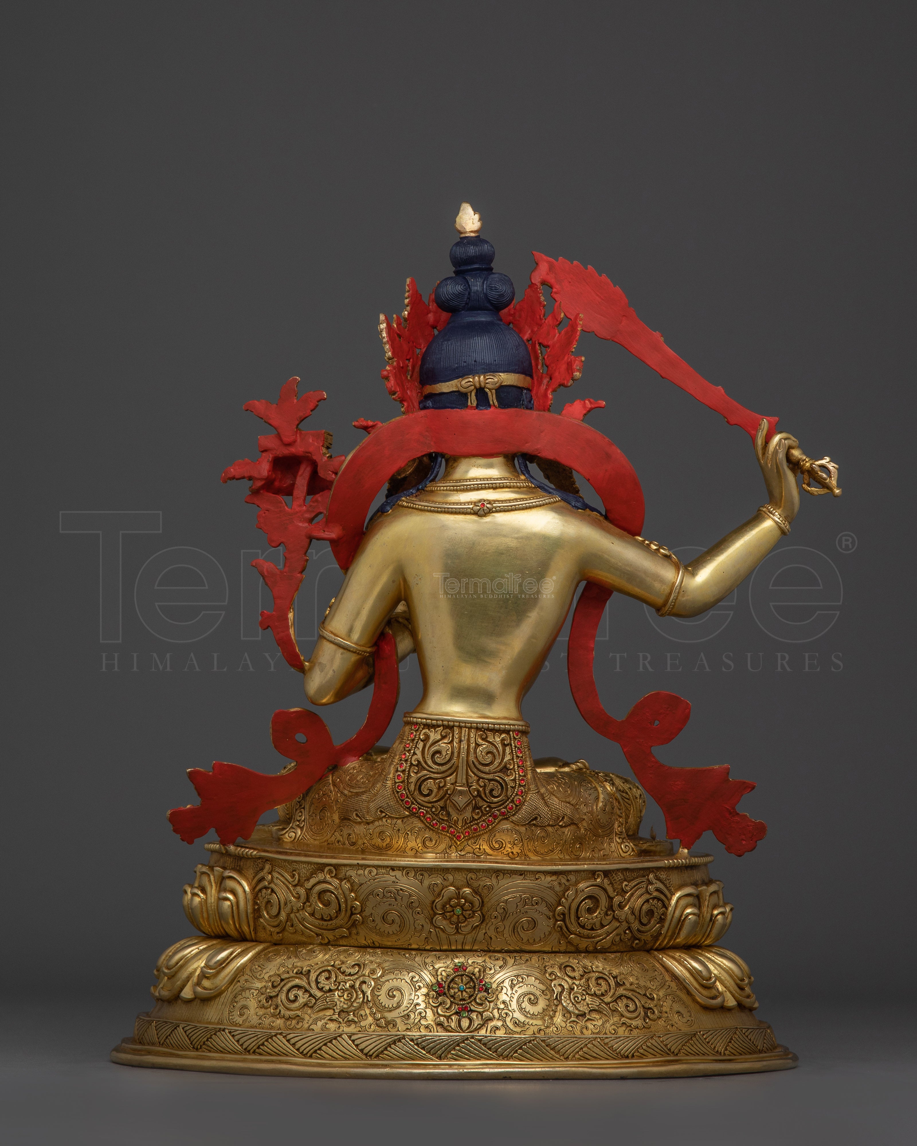 Supreme Wisdom Manjushri Figurine | Wisdom Bodhisattva Statue