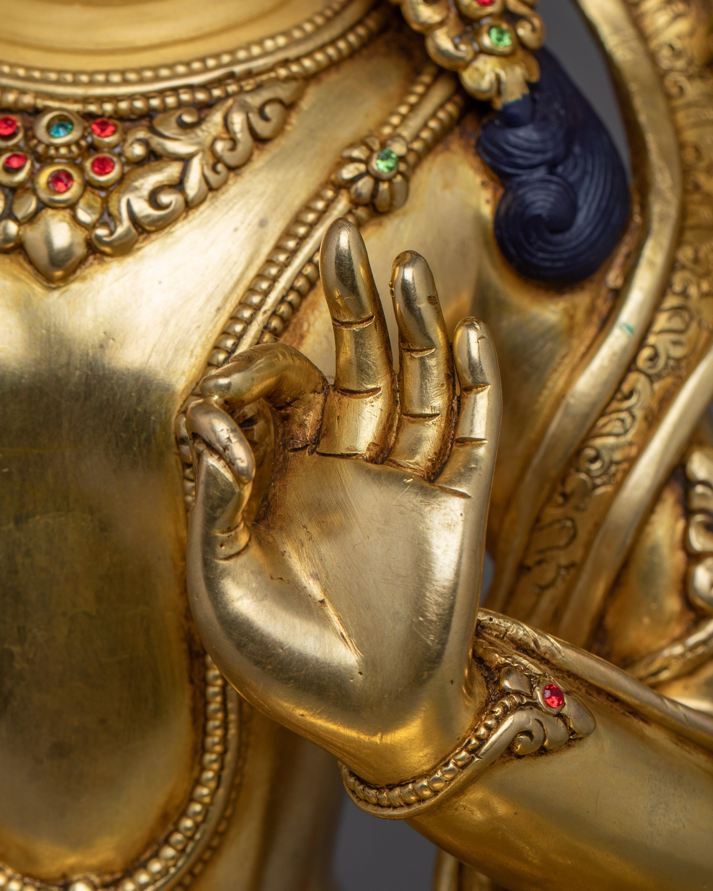 Supreme Wisdom Manjushri Figurine | Wisdom Bodhisattva Statue