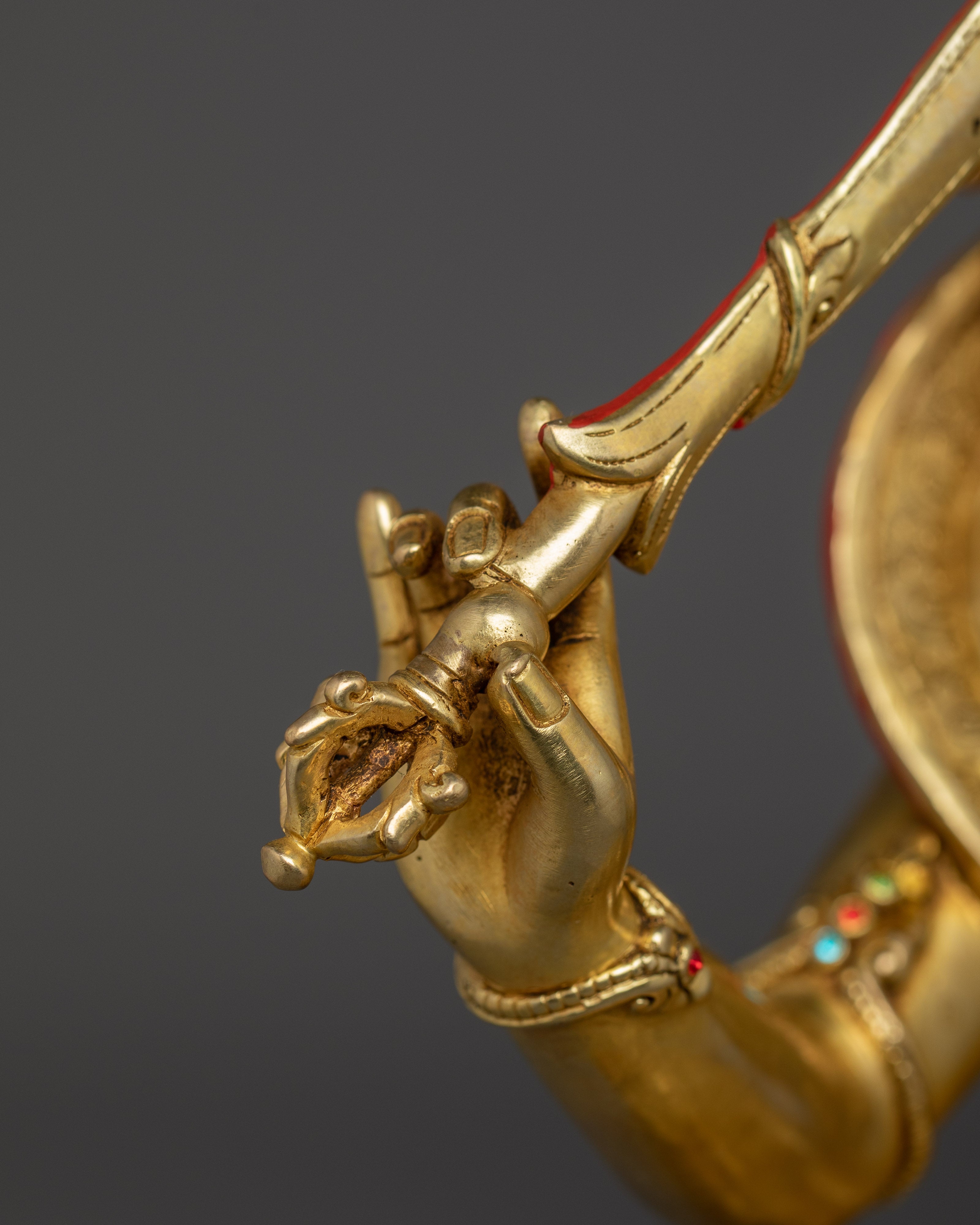 Supreme Wisdom Manjushri Figurine | Wisdom Bodhisattva Statue