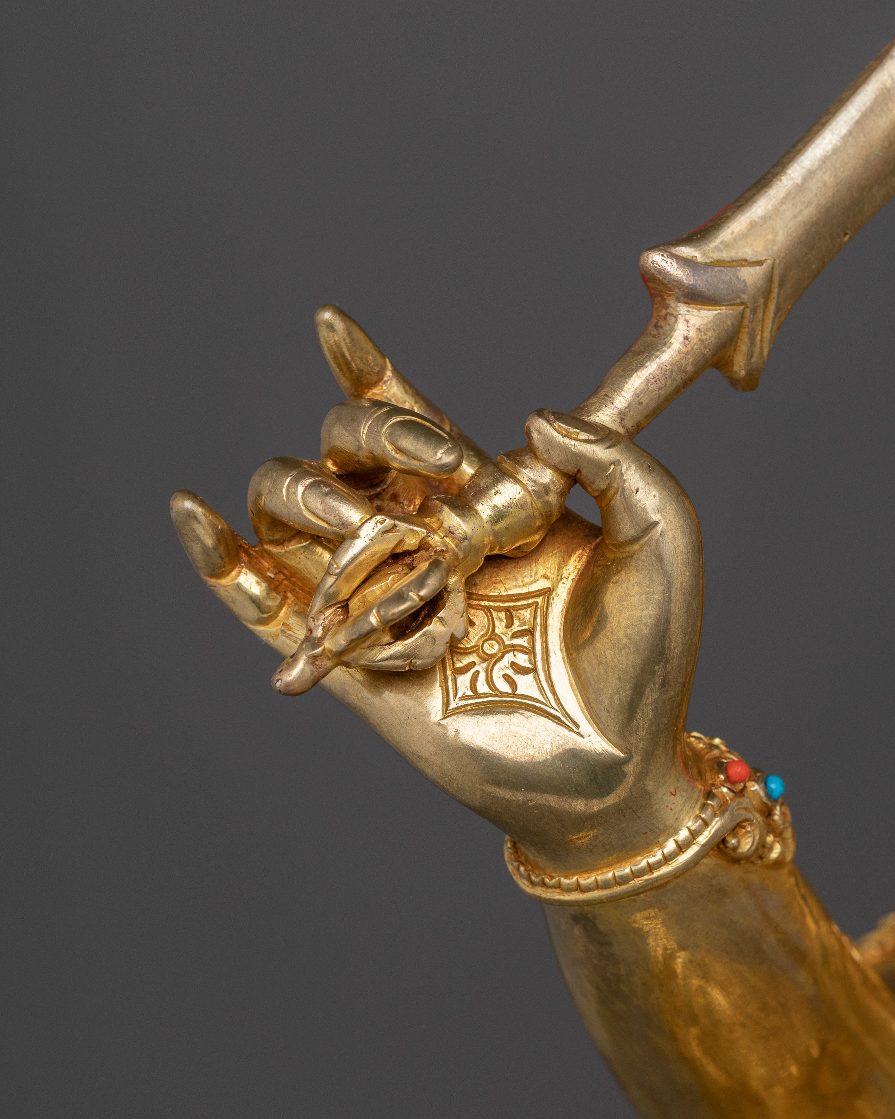 Ultimate Wisdom Bodhisattva Manjushri Statue | Spiritual Decor for Meditation