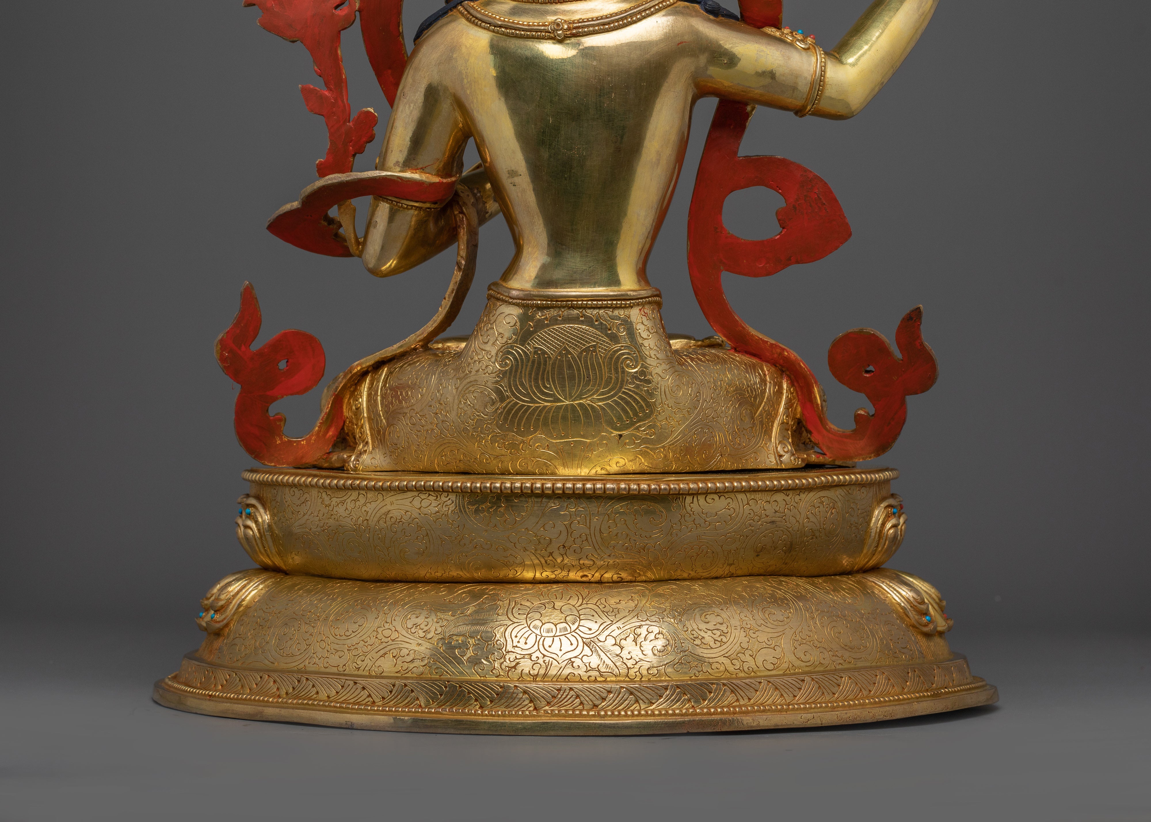 Ultimate Wisdom Bodhisattva Manjushri Statue | Spiritual Decor for Meditation
