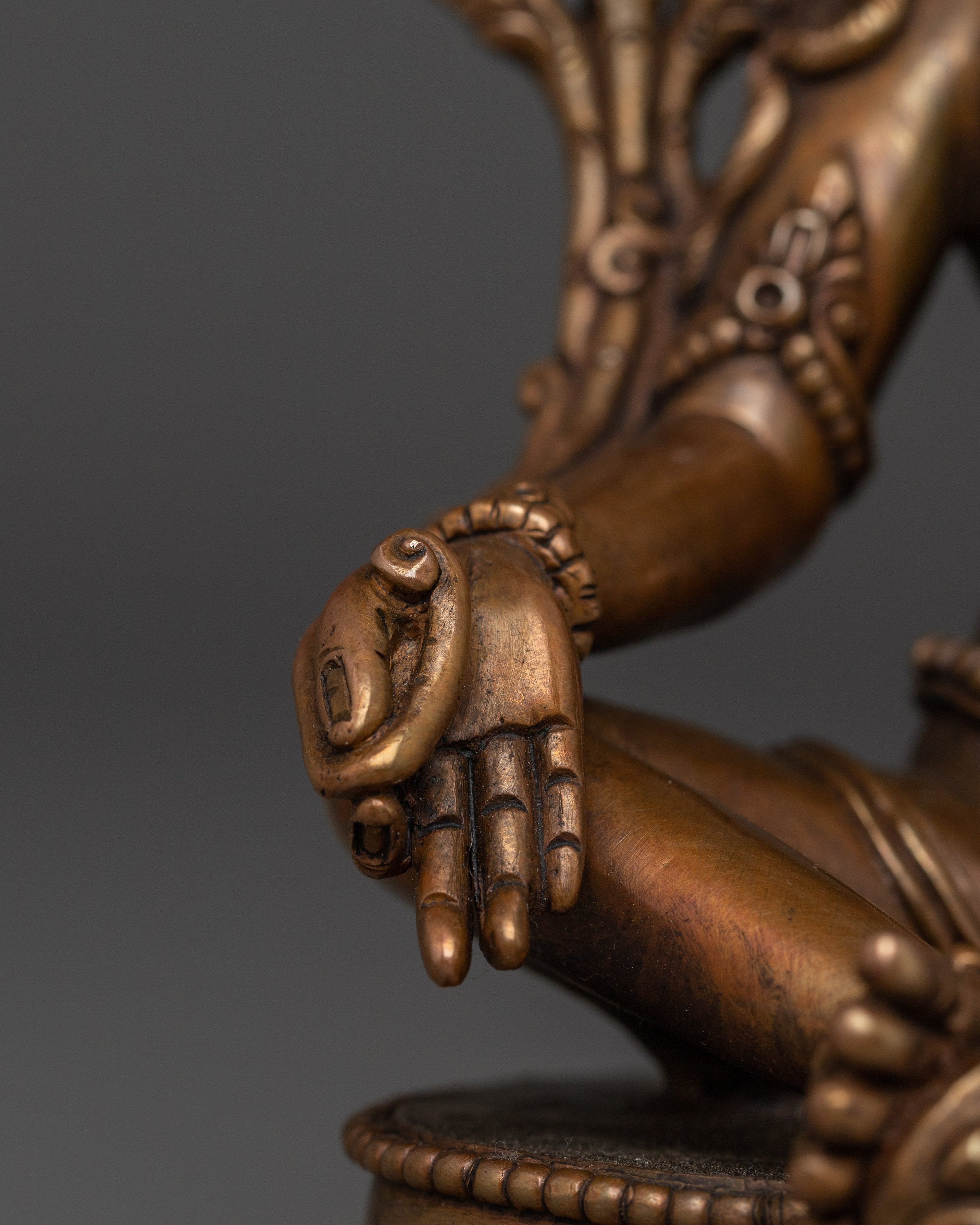 Shyama Tara Oxidized Statue | Green Tara - Mother of All Buddhas