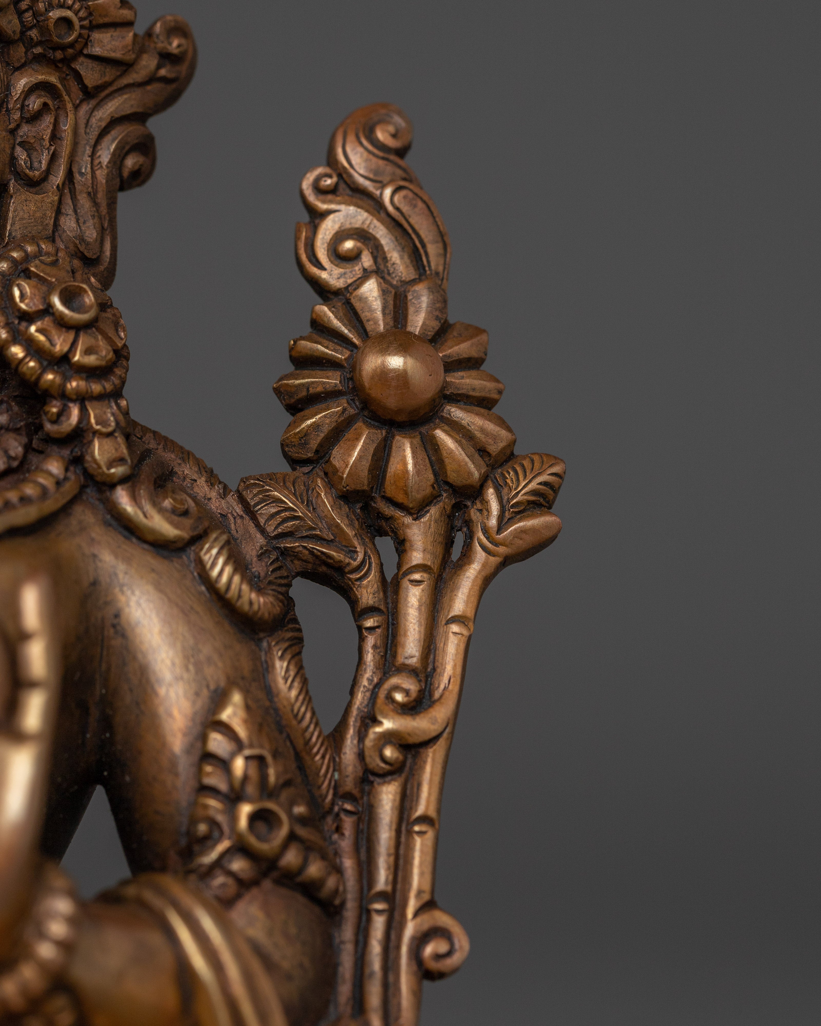 Shyama Tara Oxidized Statue | Green Tara - Mother of All Buddhas