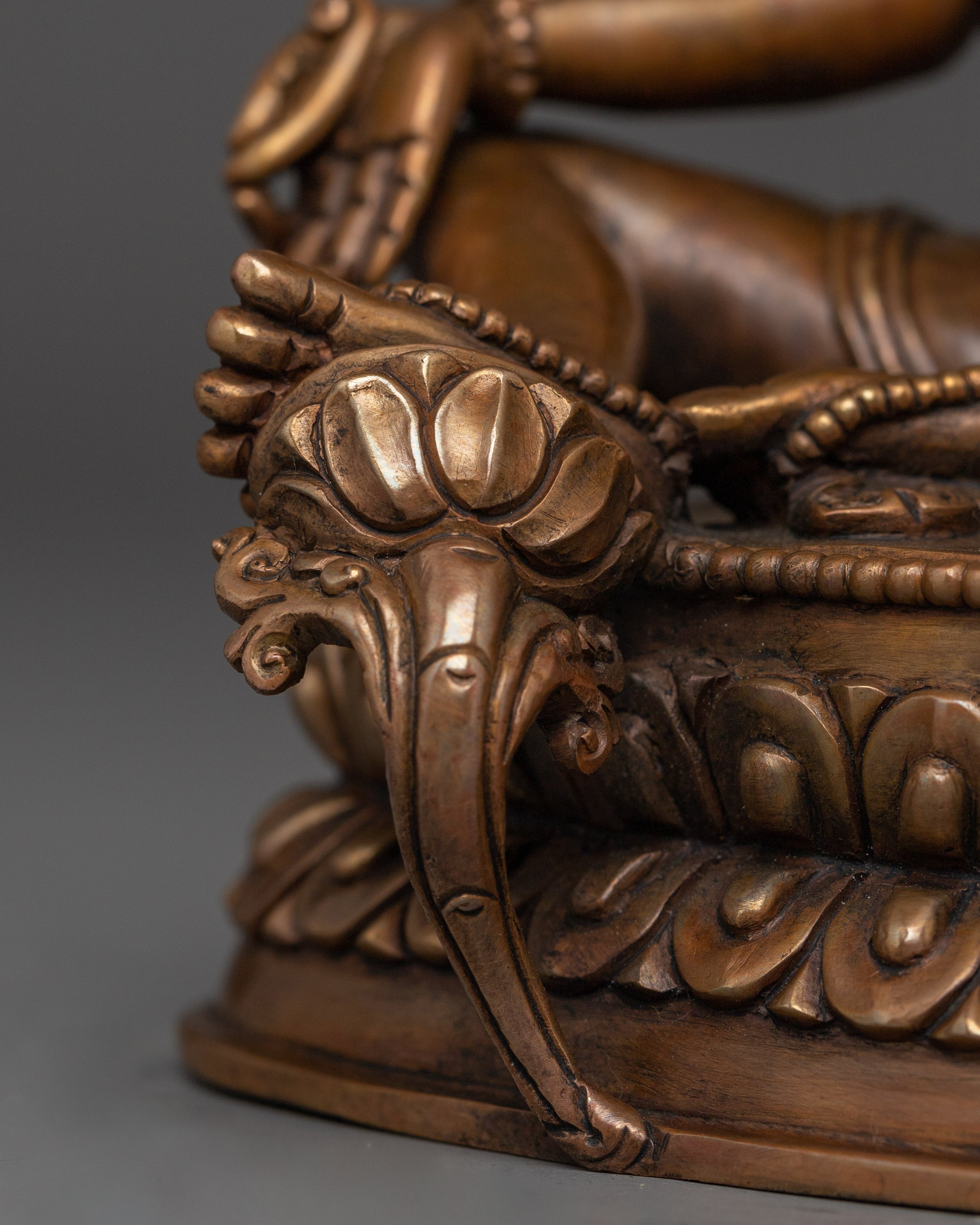 Shyama Tara Oxidized Statue | Green Tara - Mother of All Buddhas