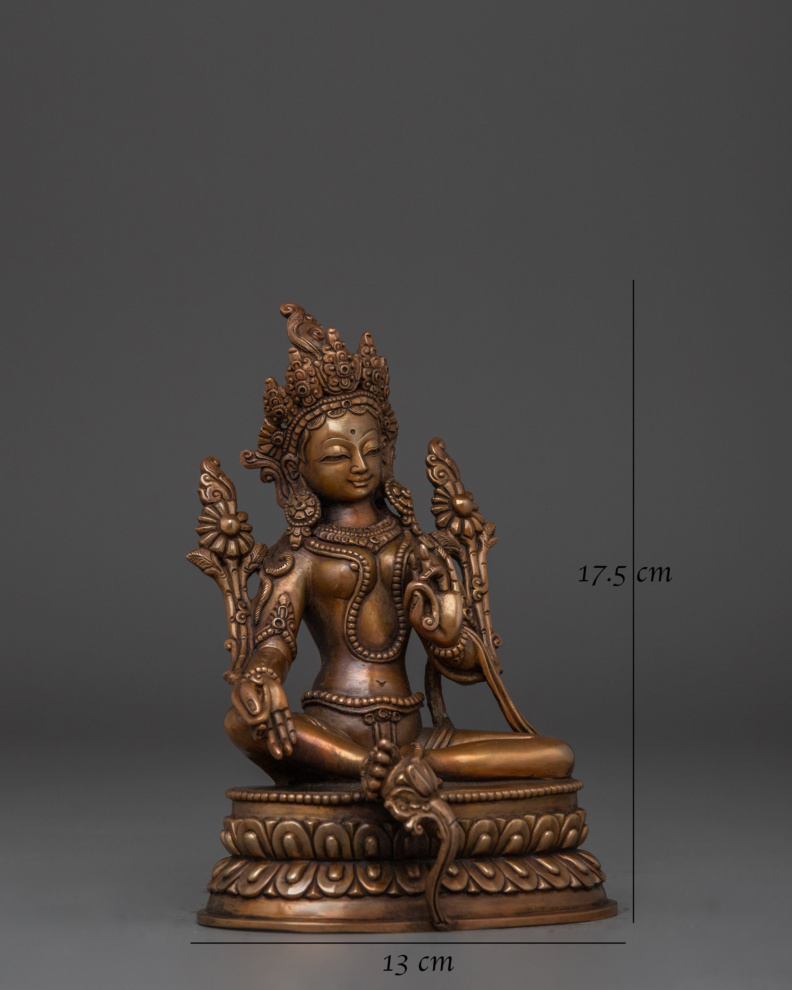 shyama-tara-oxidized-statue
