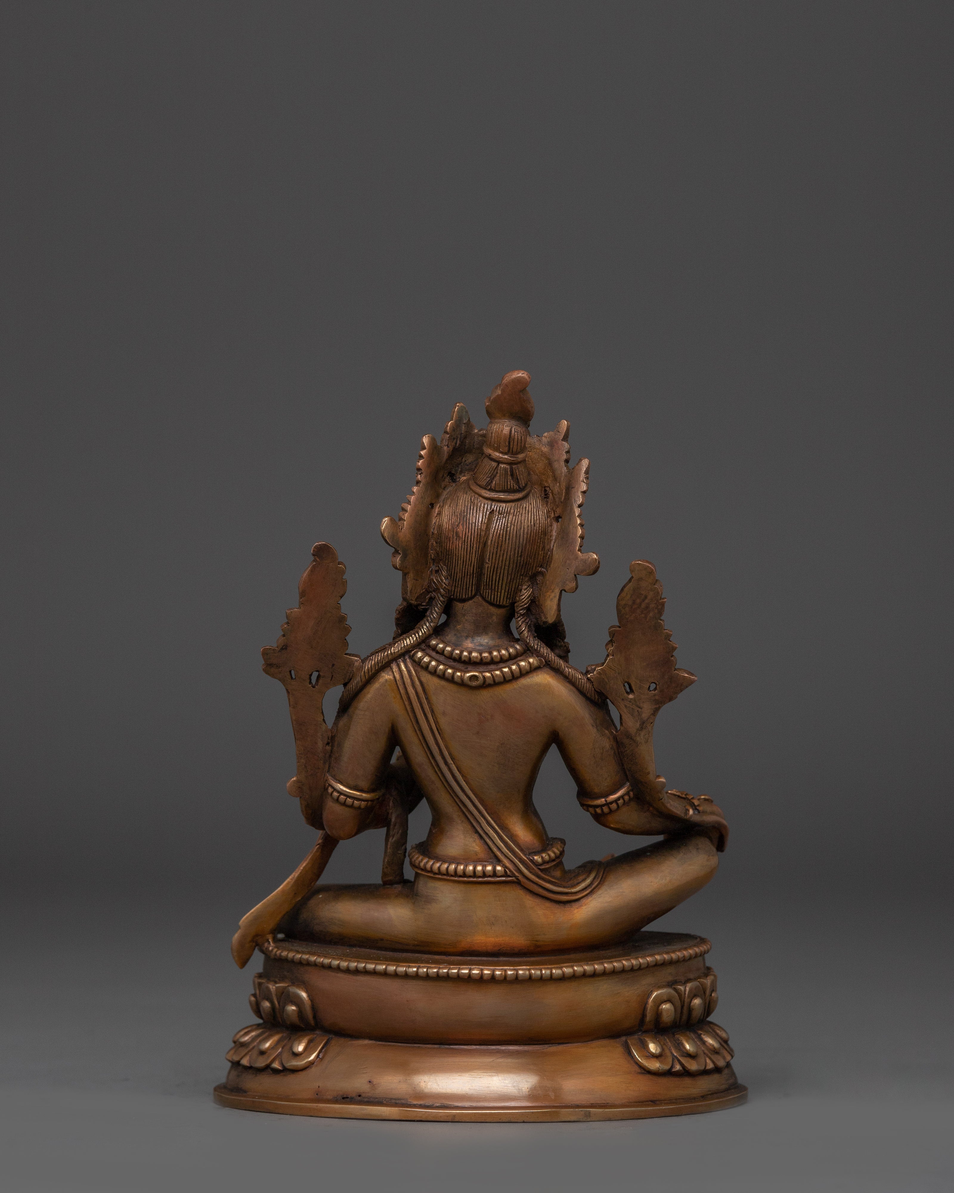 Shyama Tara Oxidized Statue | Green Tara - Mother of All Buddhas