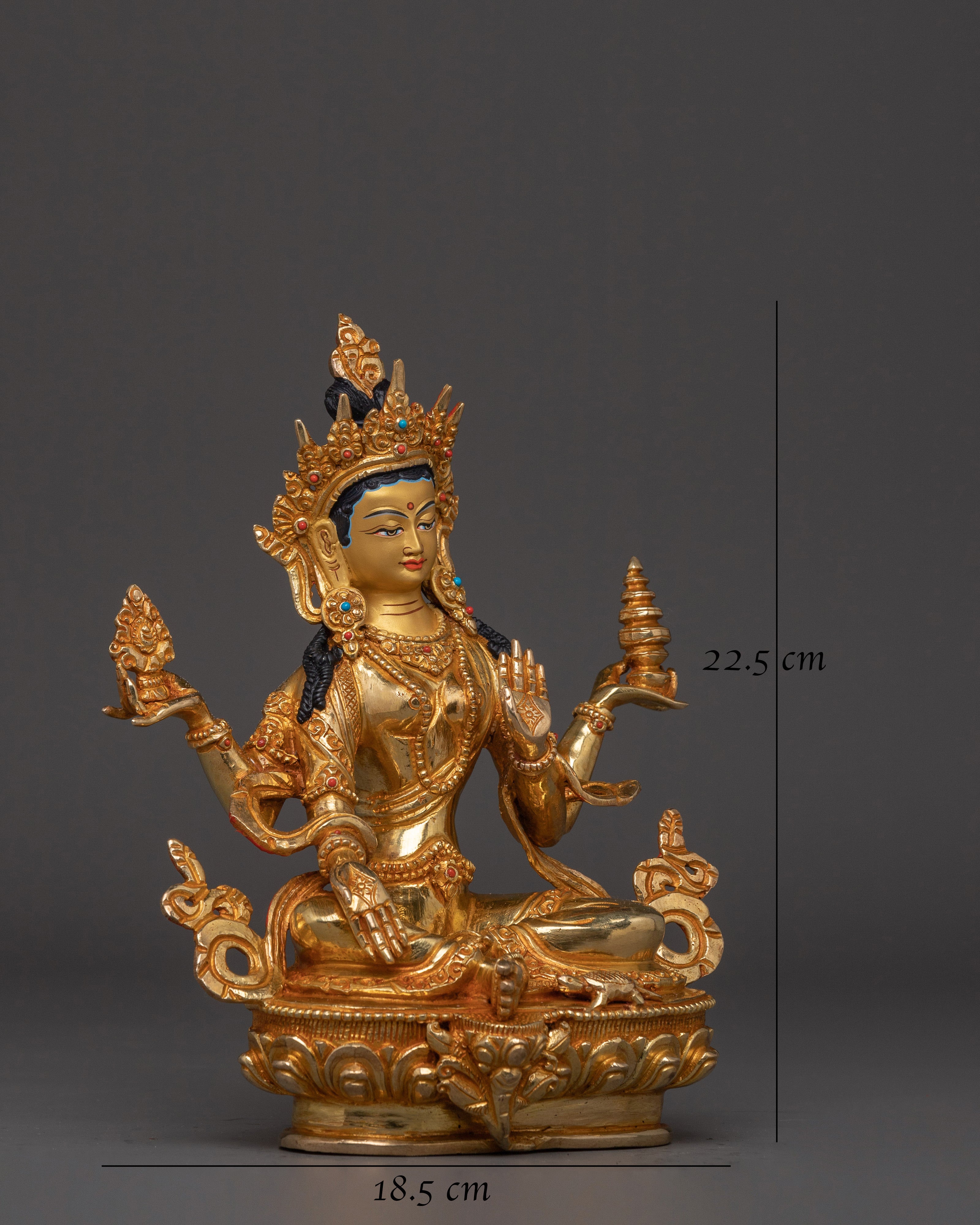 hindu-goddess-laxmi-statue
