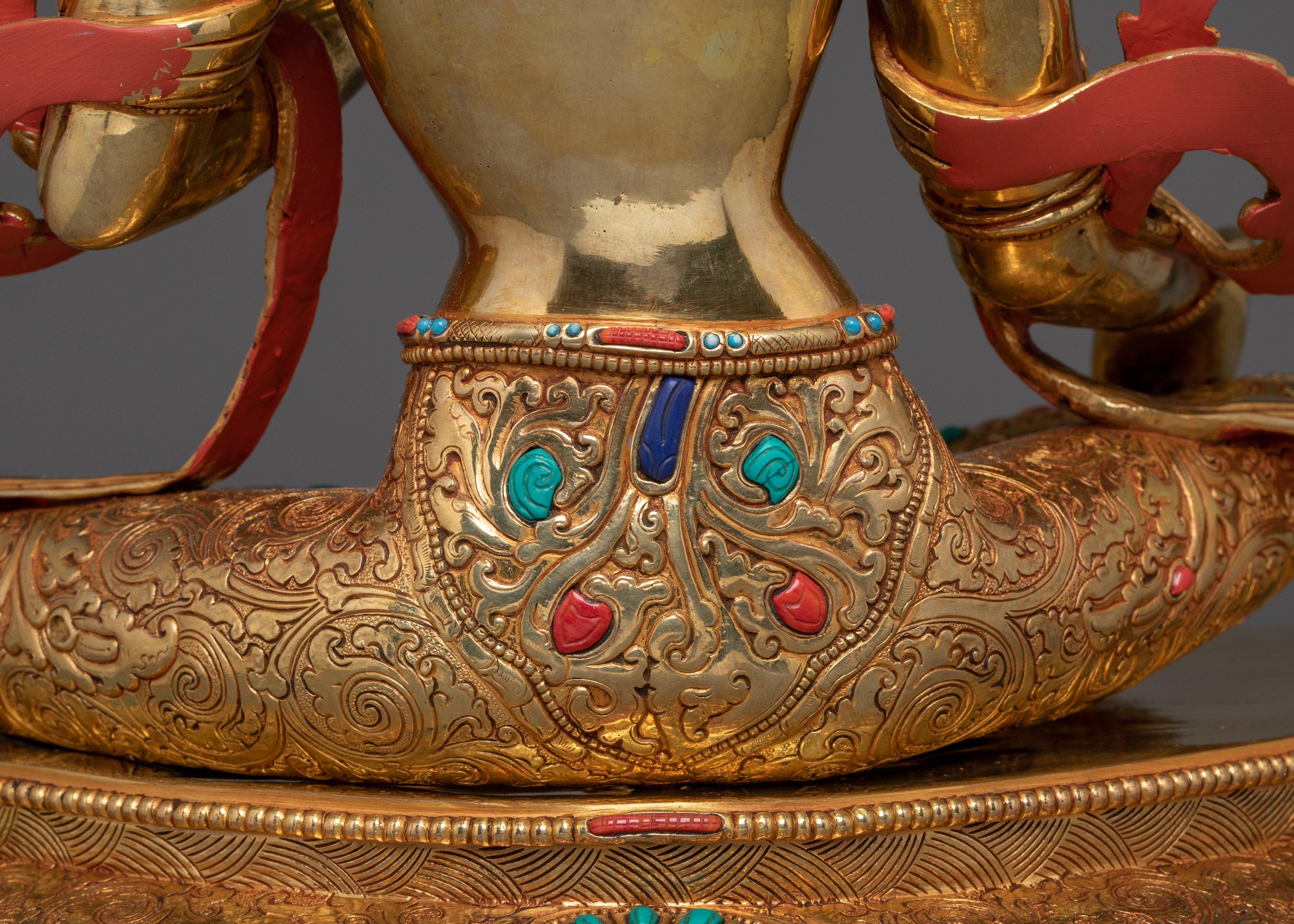Enlightened Green Tara Statue | Shyama Tara - Tibetan Compassionate Deity