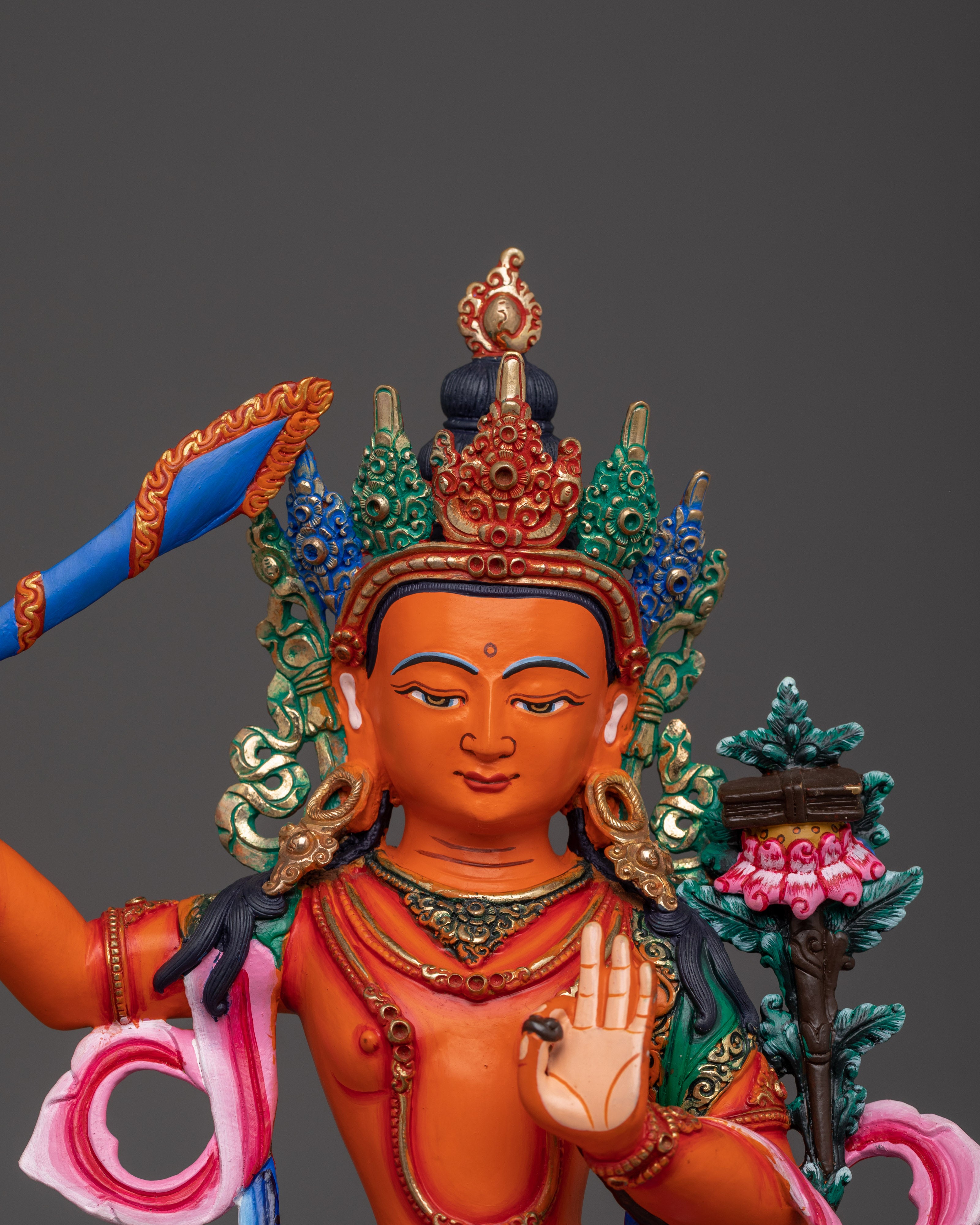 Illuminator of Wisdom Manjushri Statue | Supreme Wisdom Bodhisattva Manjushri