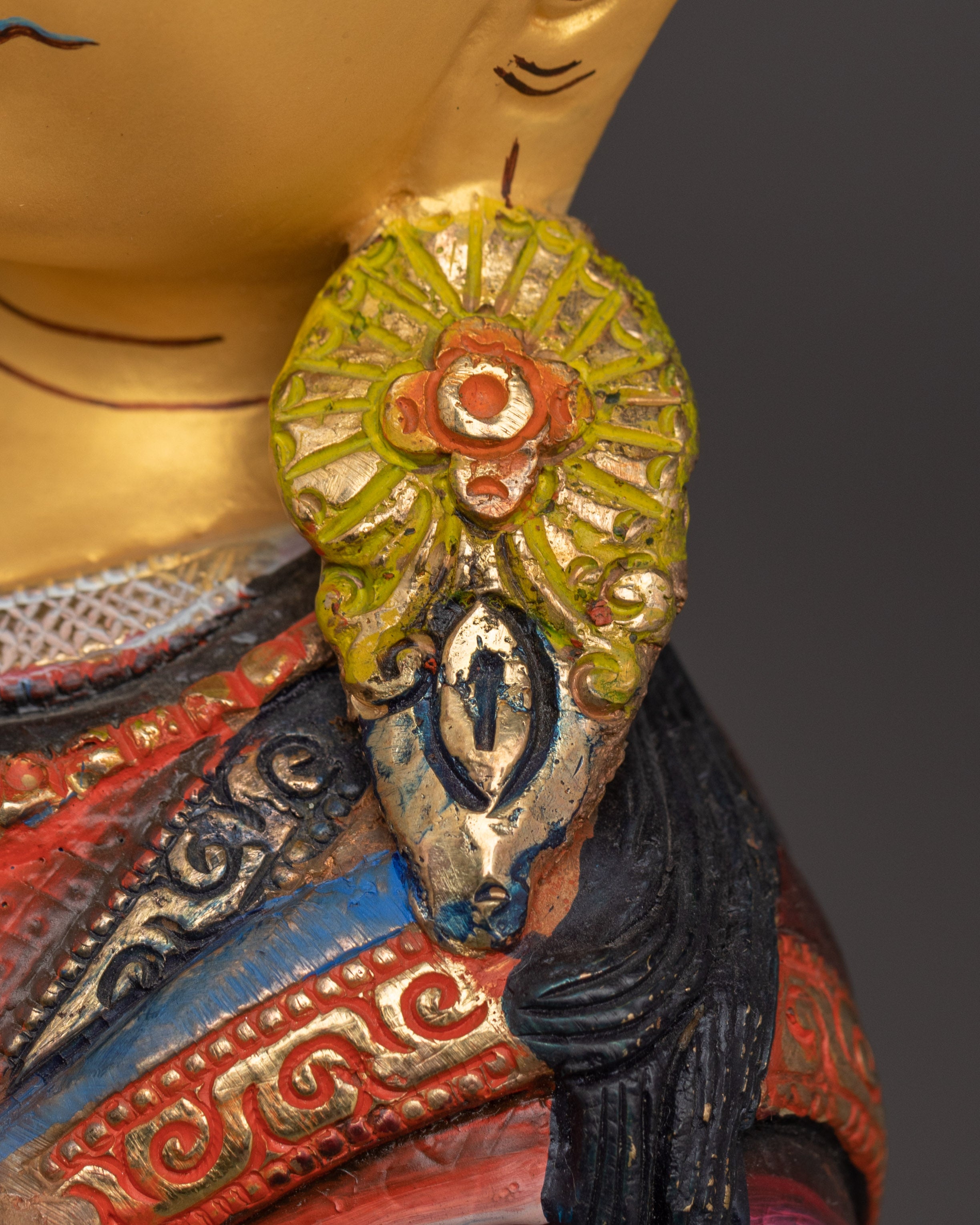 Divine Guru Rinpoche Statue | Padmasambhava - Lotus Born Master