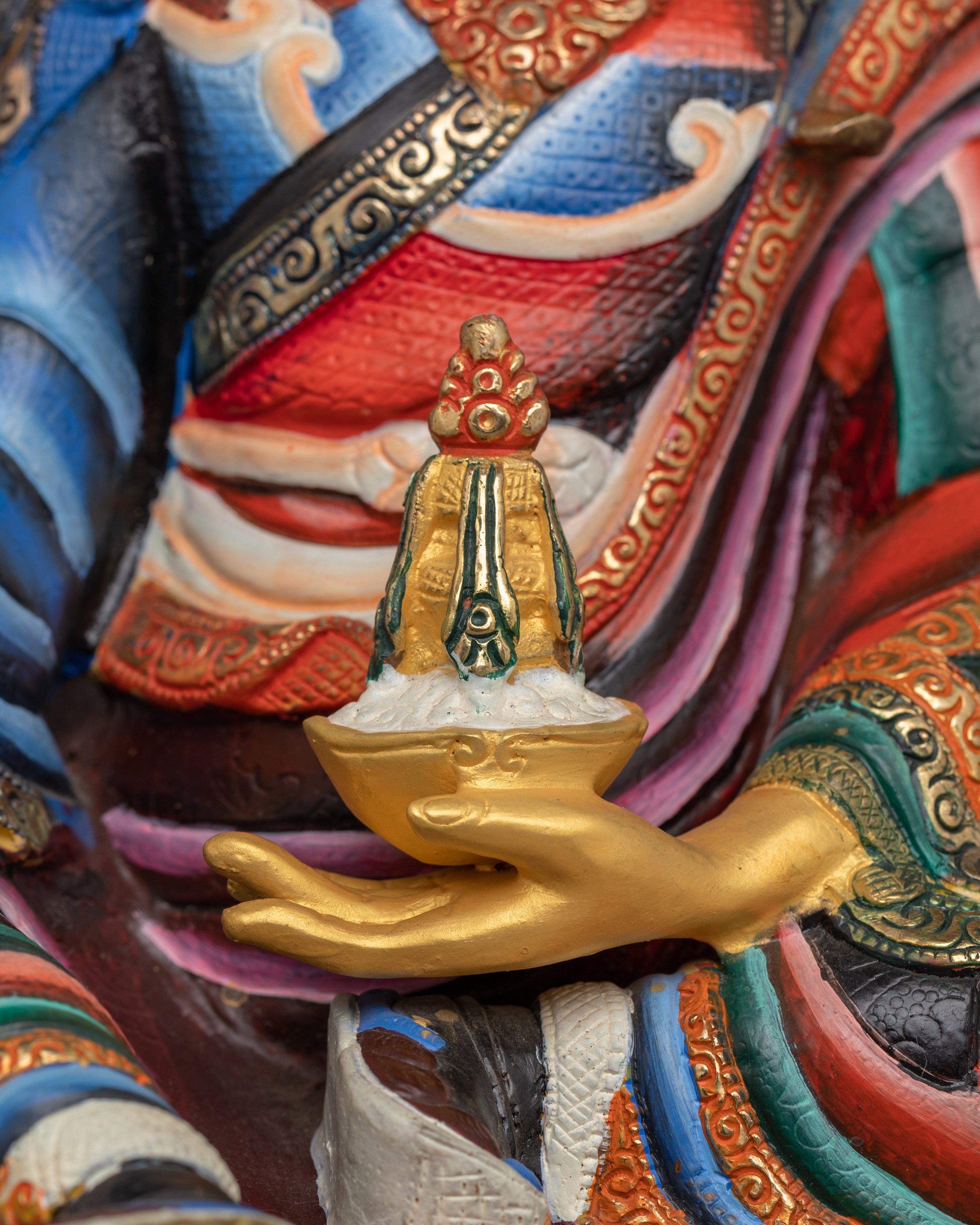 Divine Guru Rinpoche Statue | Padmasambhava - Lotus Born Master