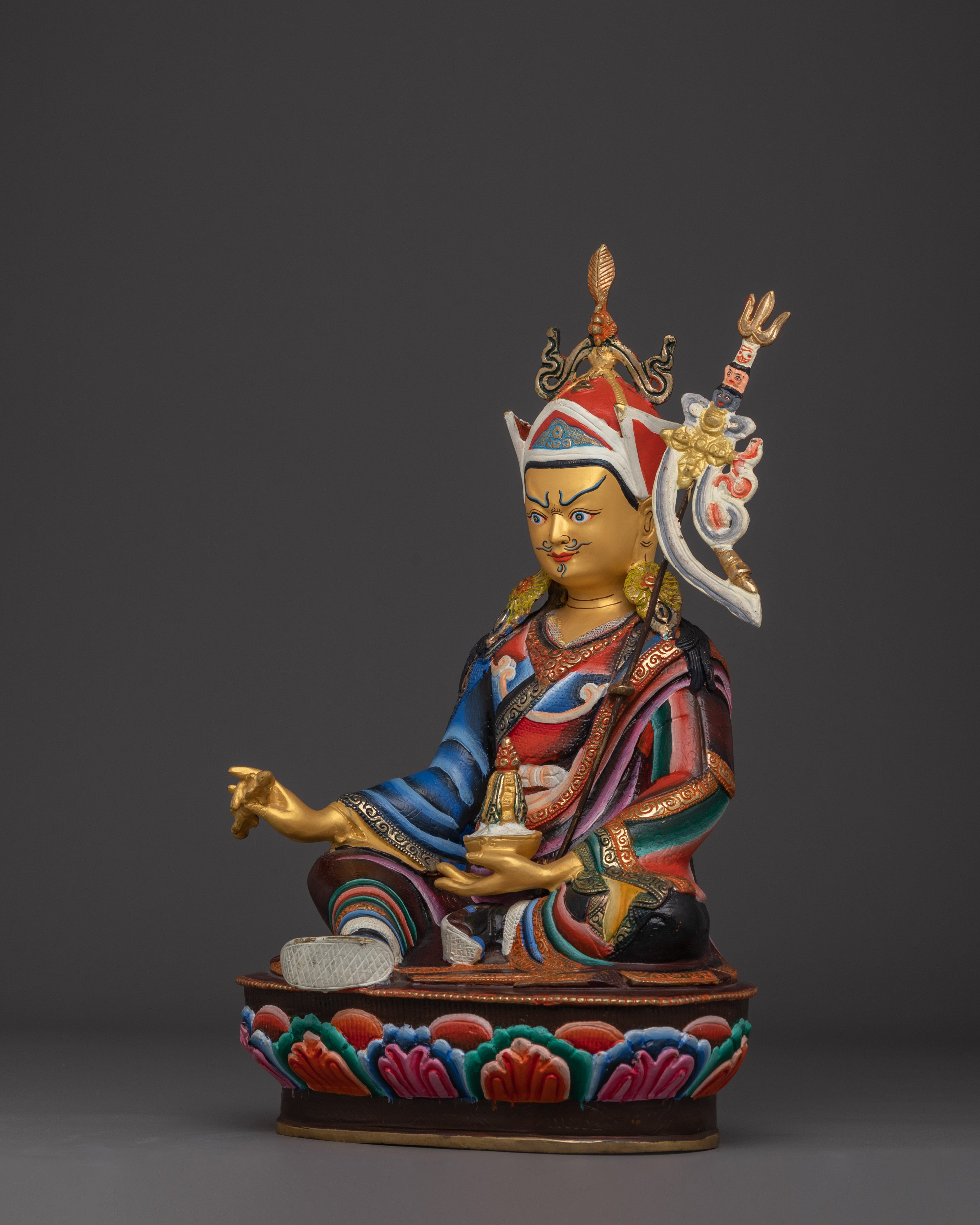 Divine Guru Rinpoche Statue | Padmasambhava - Lotus Born Master