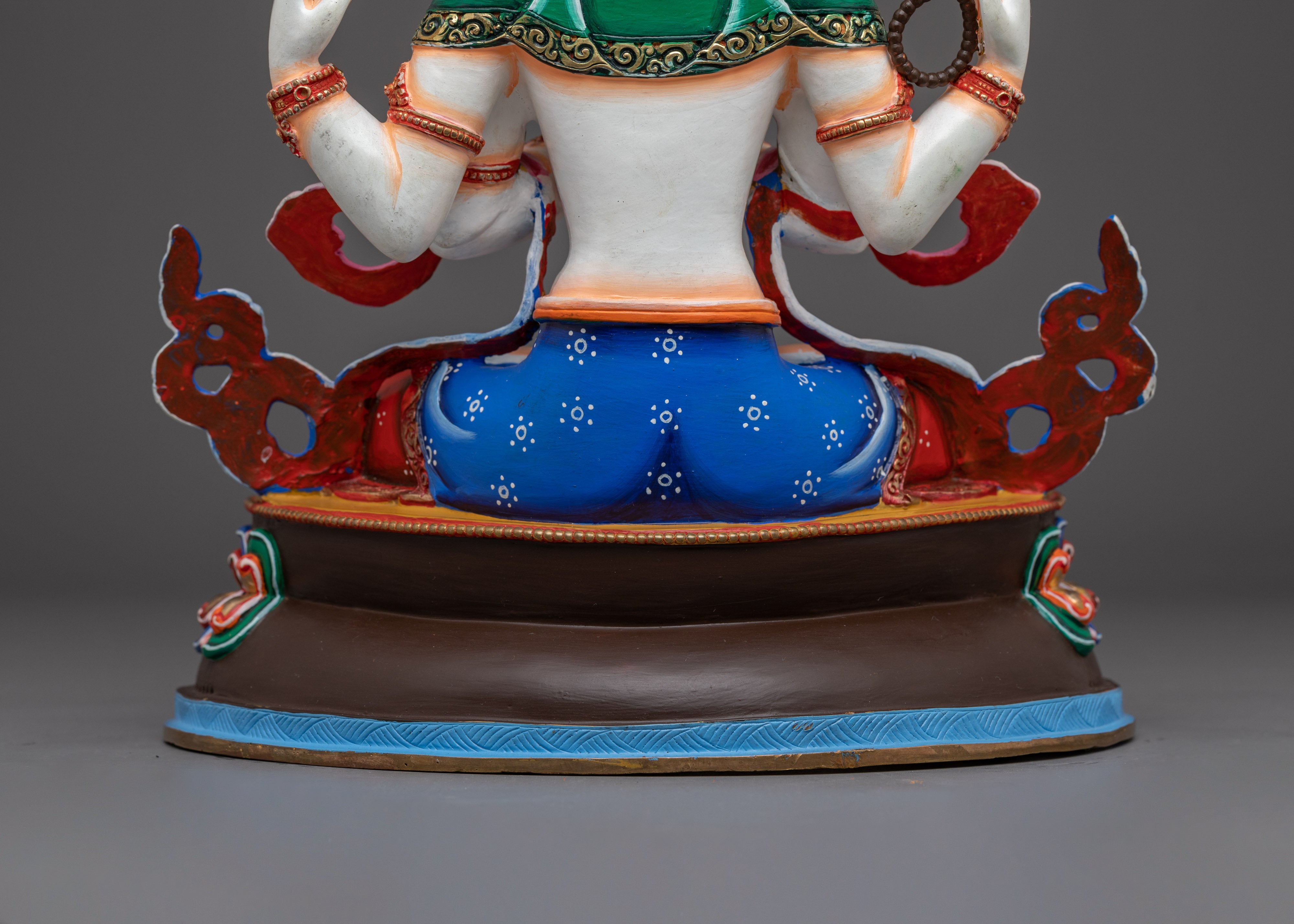 Beacon of Compassion Chenrezig Statue | Avalokiteshvara - Bodhisattva of Compasion