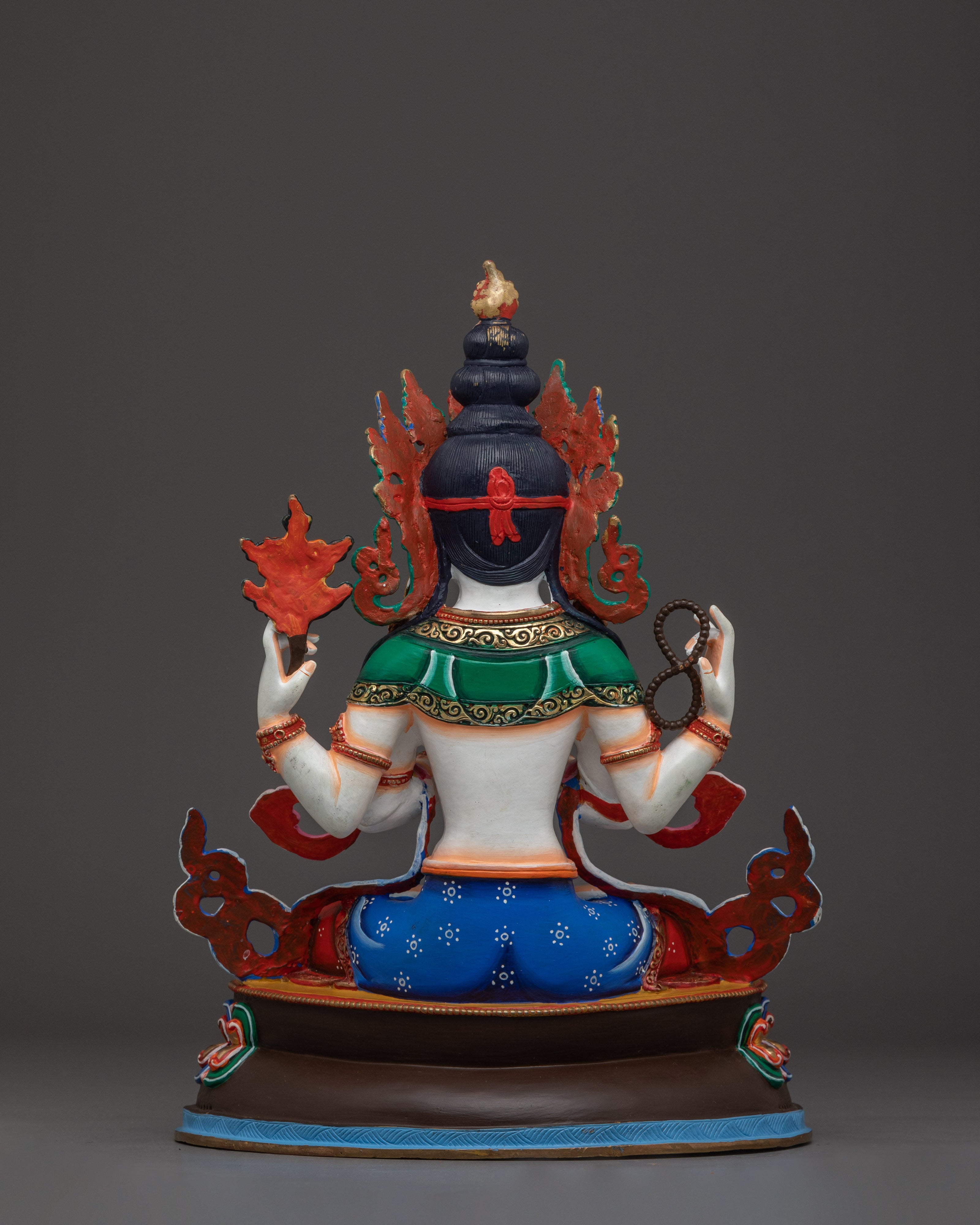 Beacon of Compassion Chenrezig Statue | Avalokiteshvara - Bodhisattva of Compasion